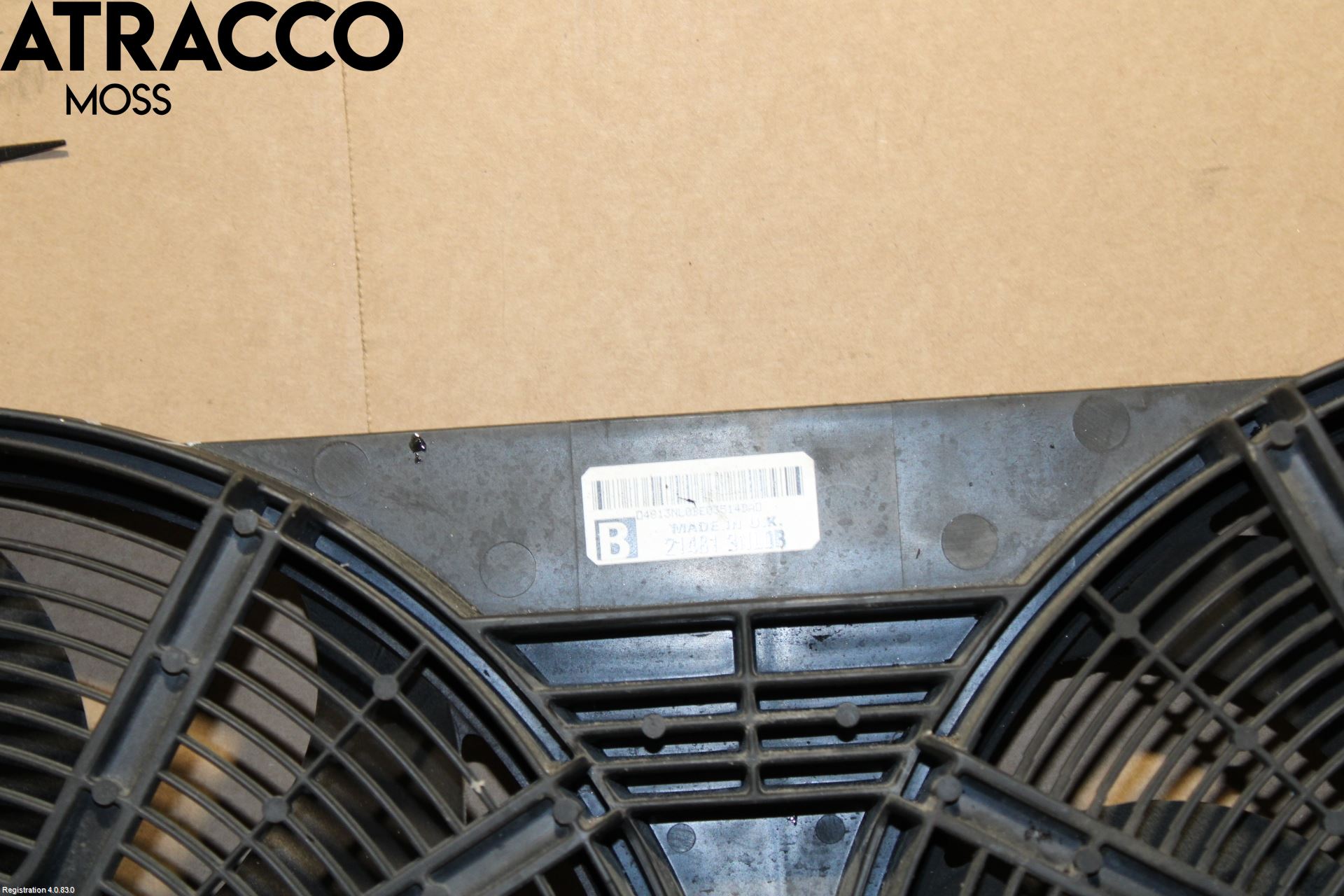 Nissan LEAF 11-17 Kjølevifte Elektrisk