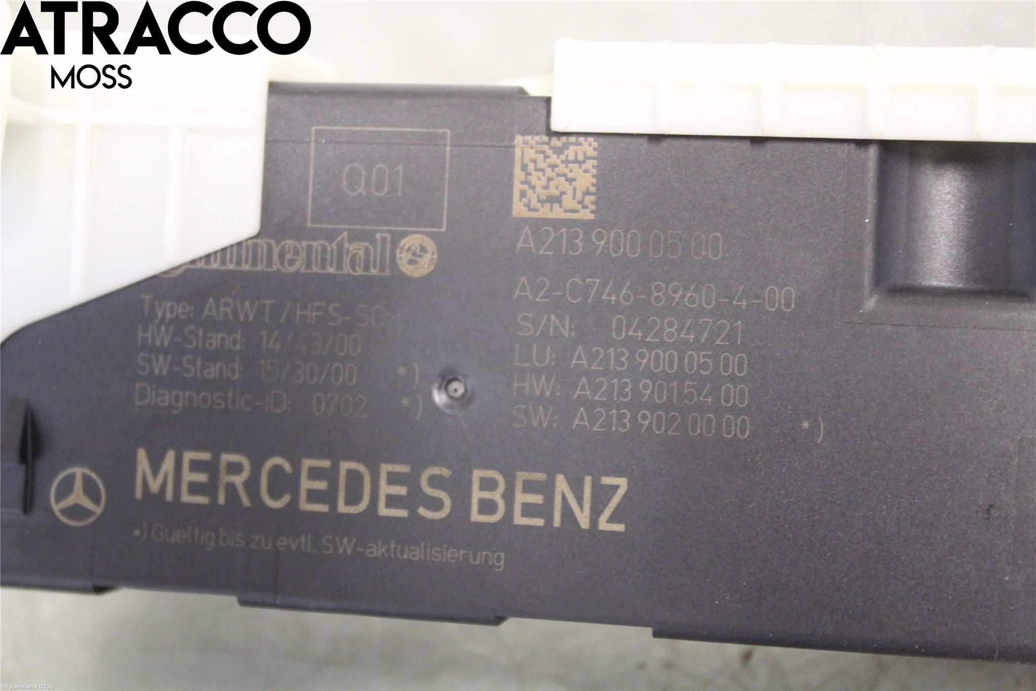 Mercedes-Benz MB E-KLASS (W213) 16-23 Styreenhet Bakluke