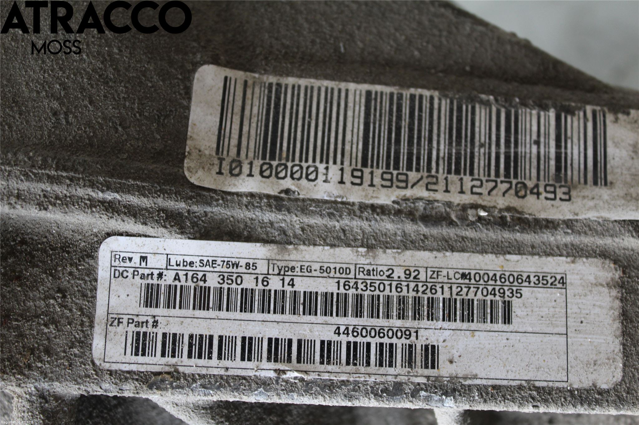 Mercedes-Benz MB R-KLASS (W251) 05-13 Bakaksel Kardang Bak -Diff