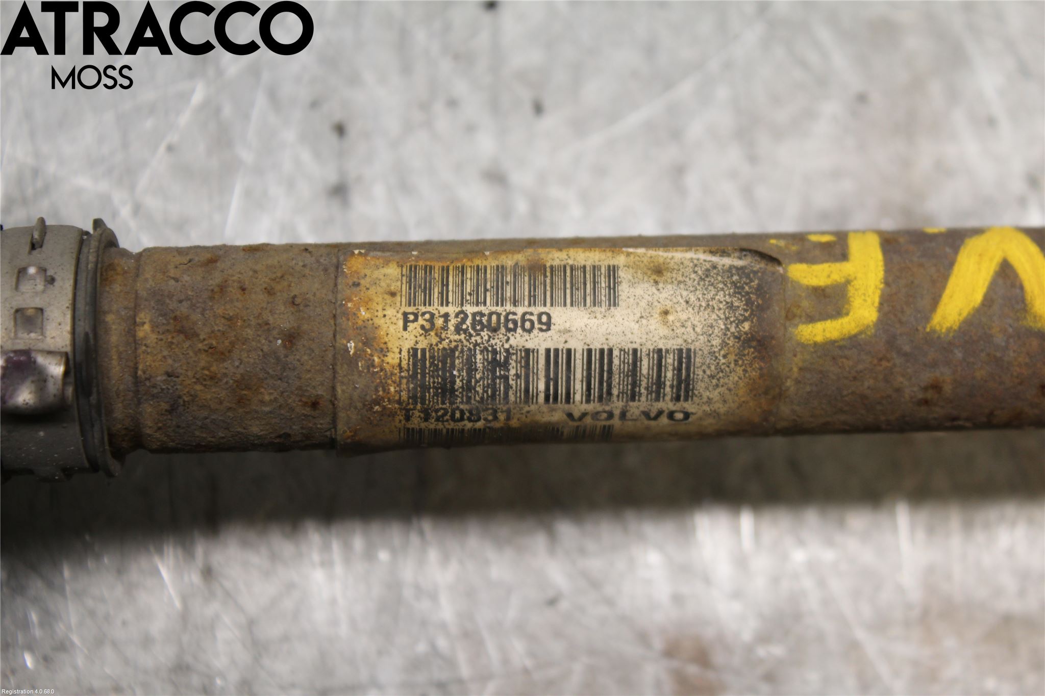 Volvo V40 12-19 Drivaksel Foran Kompl Venstre