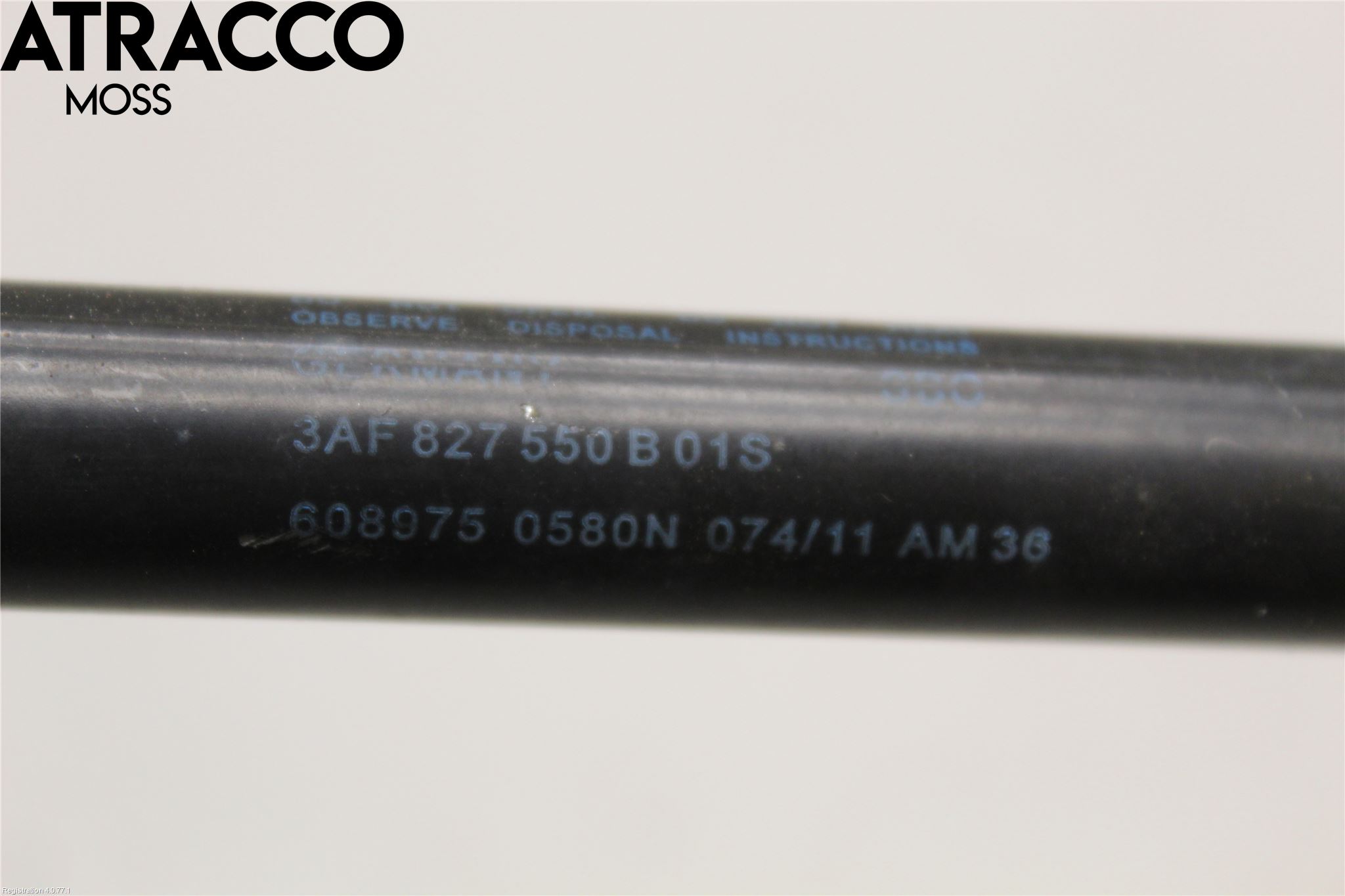 Volkswagen VW PASSAT 11-14 Bakluke Demper-Gassfjær