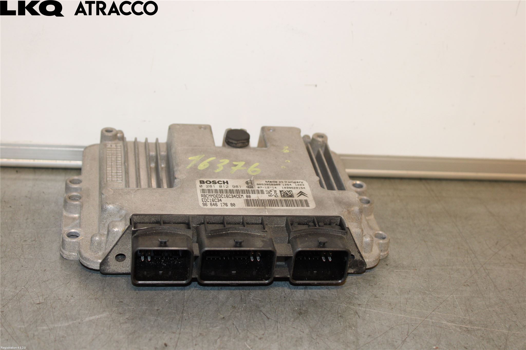 Citroen C4 PICASSO 06-13 Styreenhet Innsprøytning