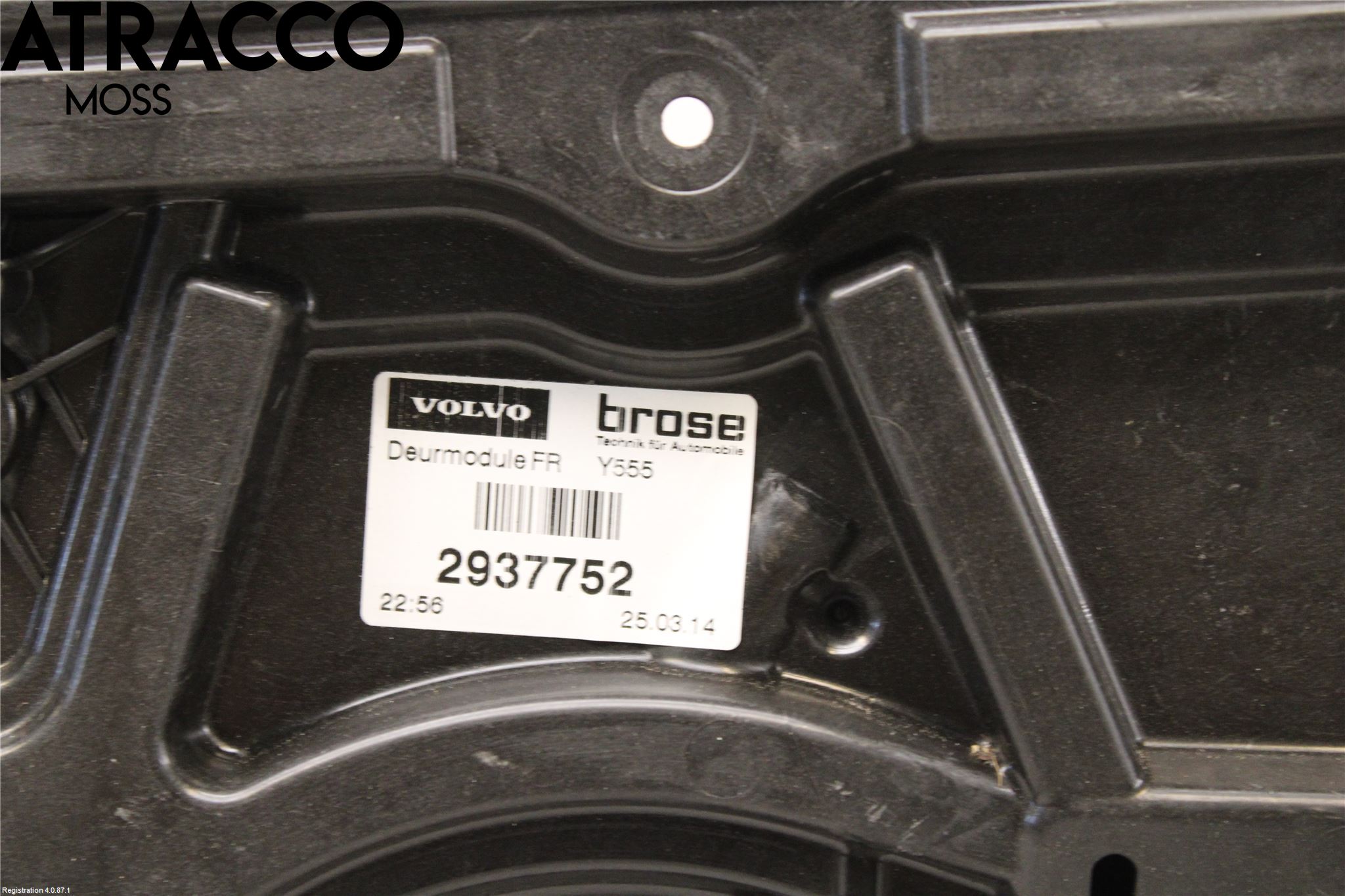 Volvo V40 12-19 Vindusheis