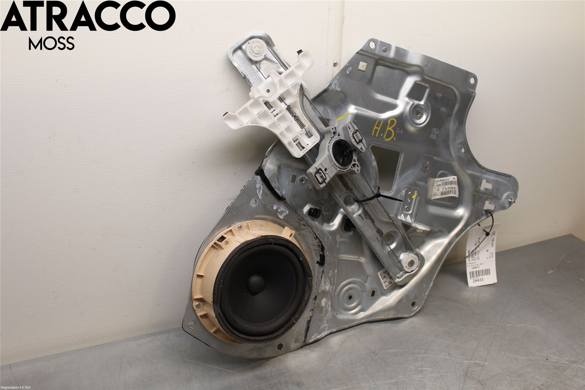 Kia SPORTAGE (SL) 11-15 Vindusheis