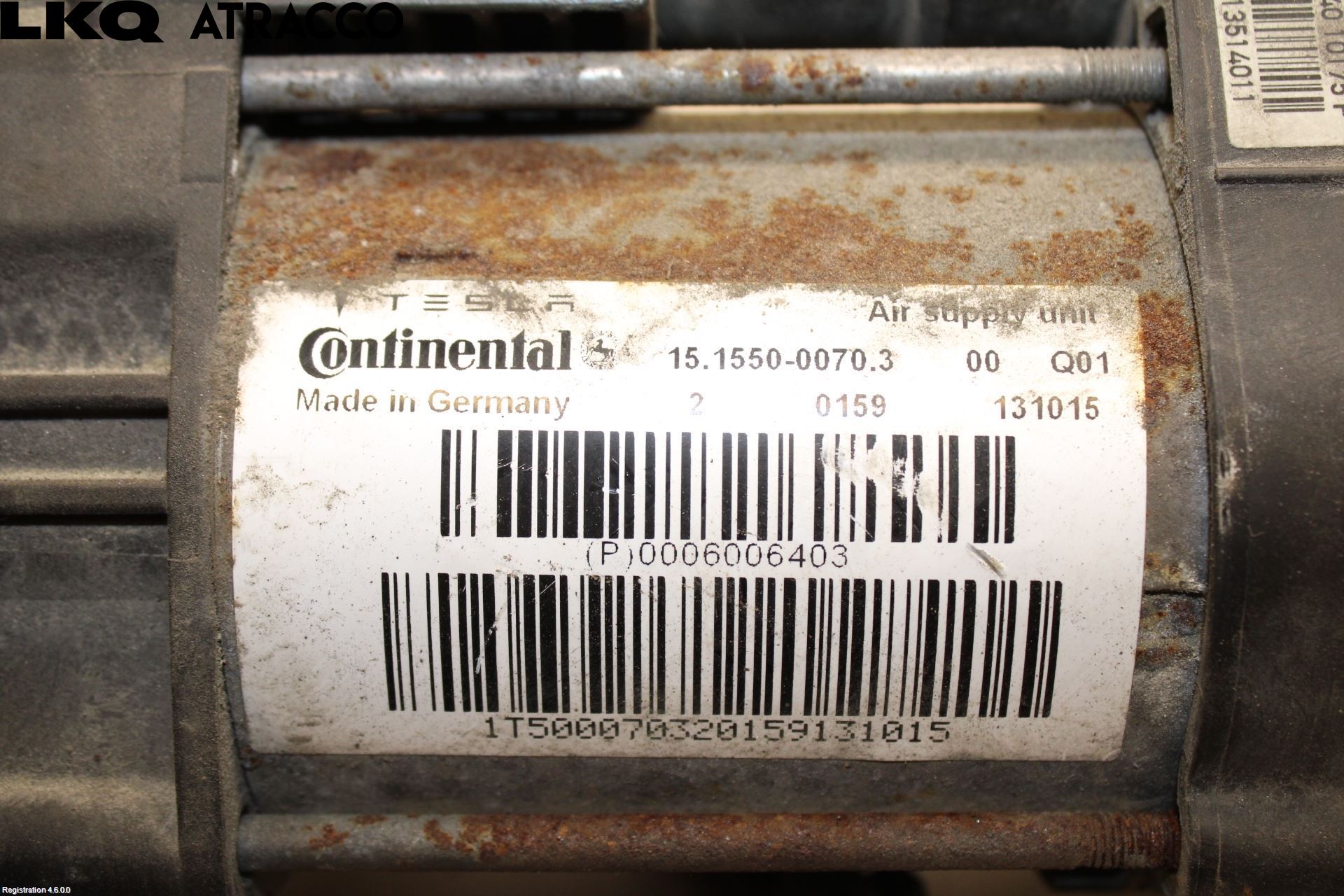 Tesla MODEL S 13- Fjæring Kompressor Støtd-Fjæri