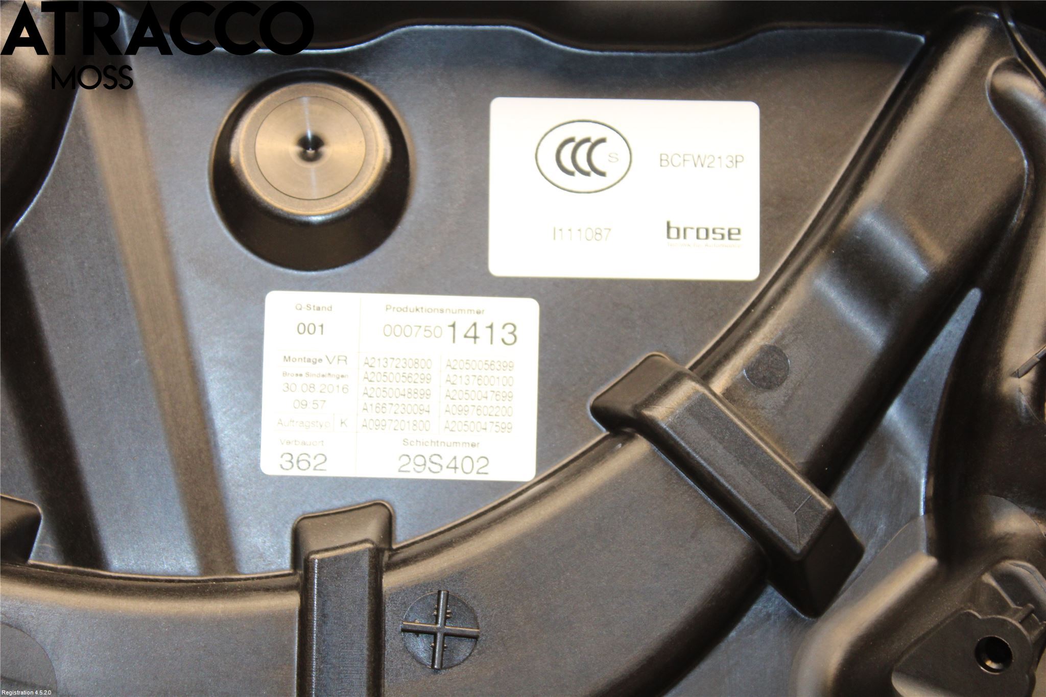 Mercedes-Benz MB E-KLASS (W213) 16-23 Vindusheis El Komp