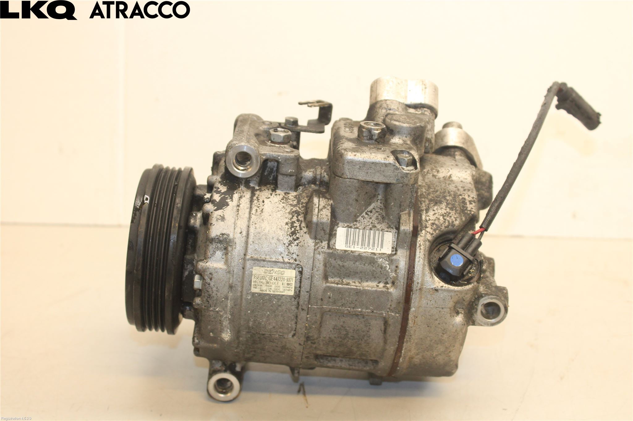 BMW 5 E60/61 Sed/Tou 02-10 Varme Ac Kompressor