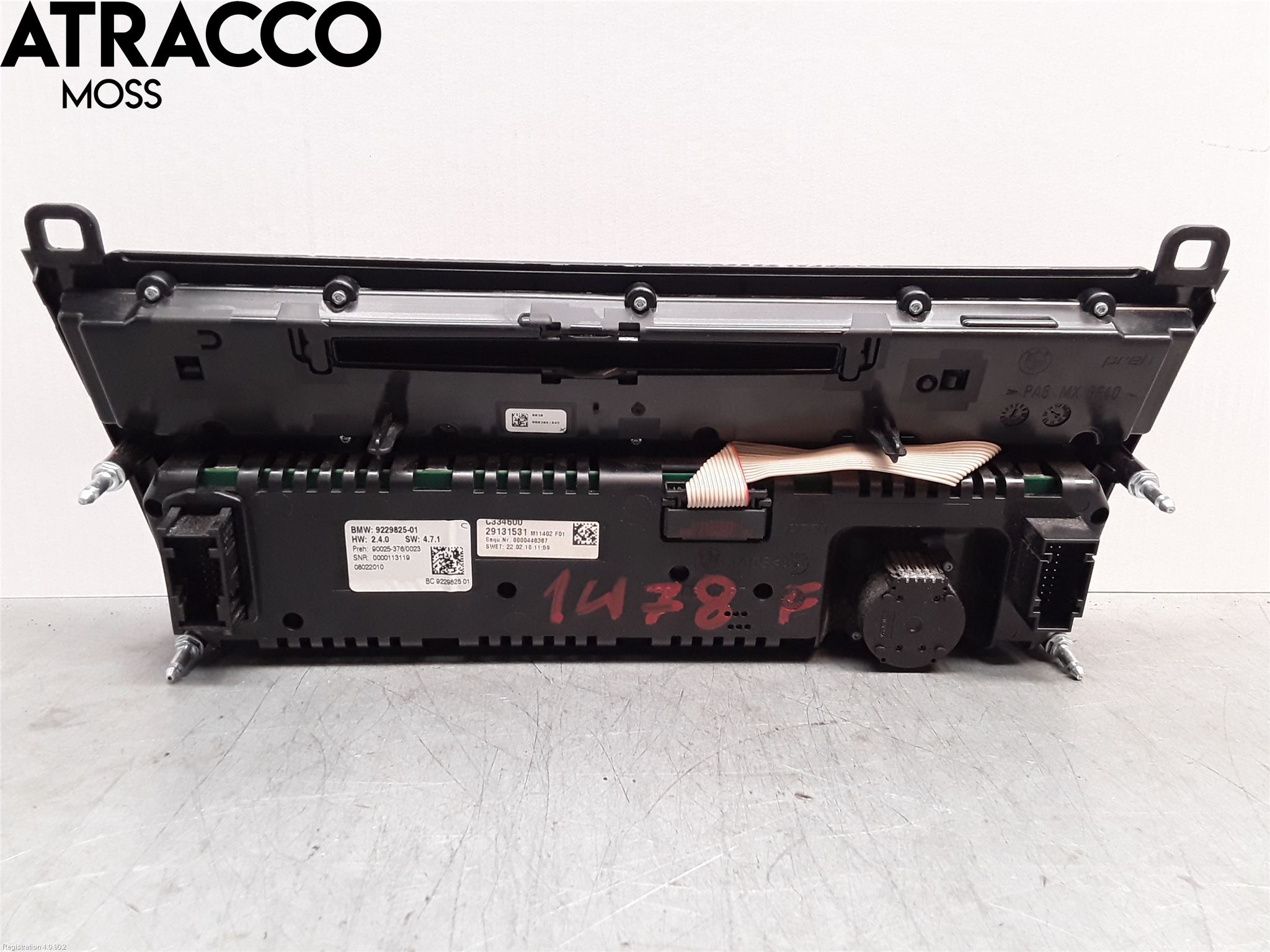 BMW 7 F01/02/03/04 09-15 Stereo Radio Med Cd