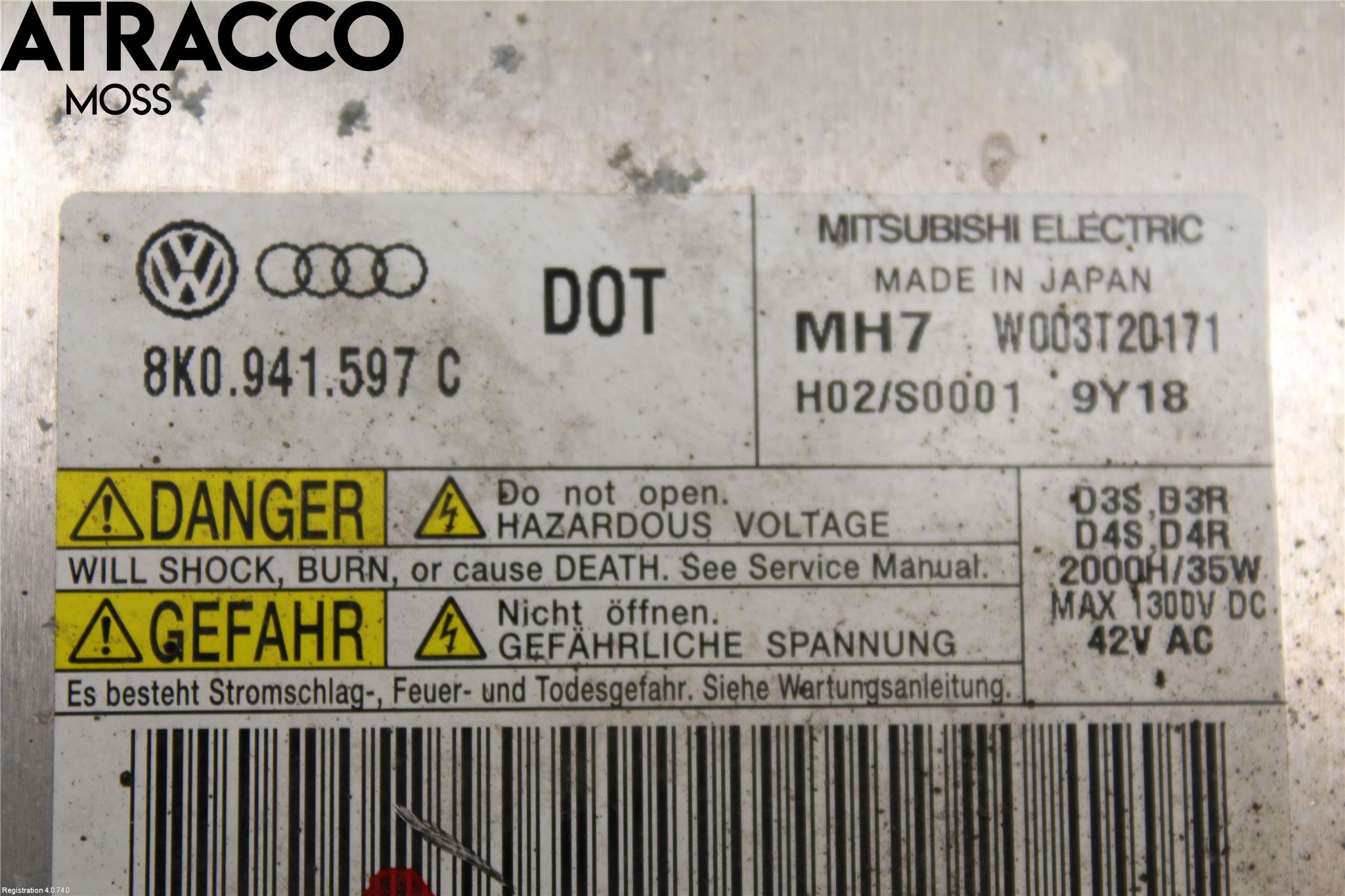 Audi A3/S3 05-13 Styreenhet Xenon