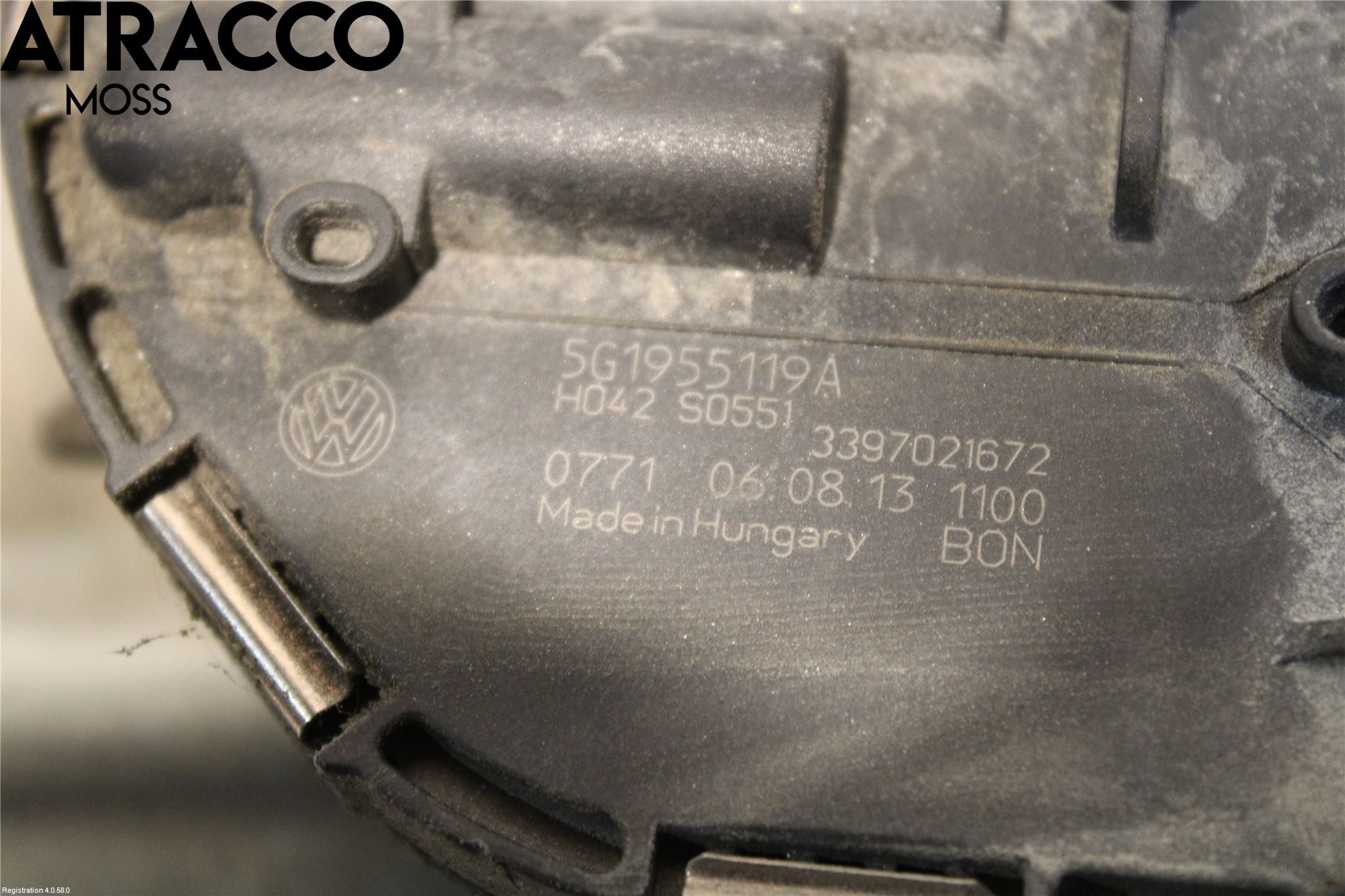 Volkswagen VW GOLF / E-GOLF VII 13-20 Viskermotor Frontrute