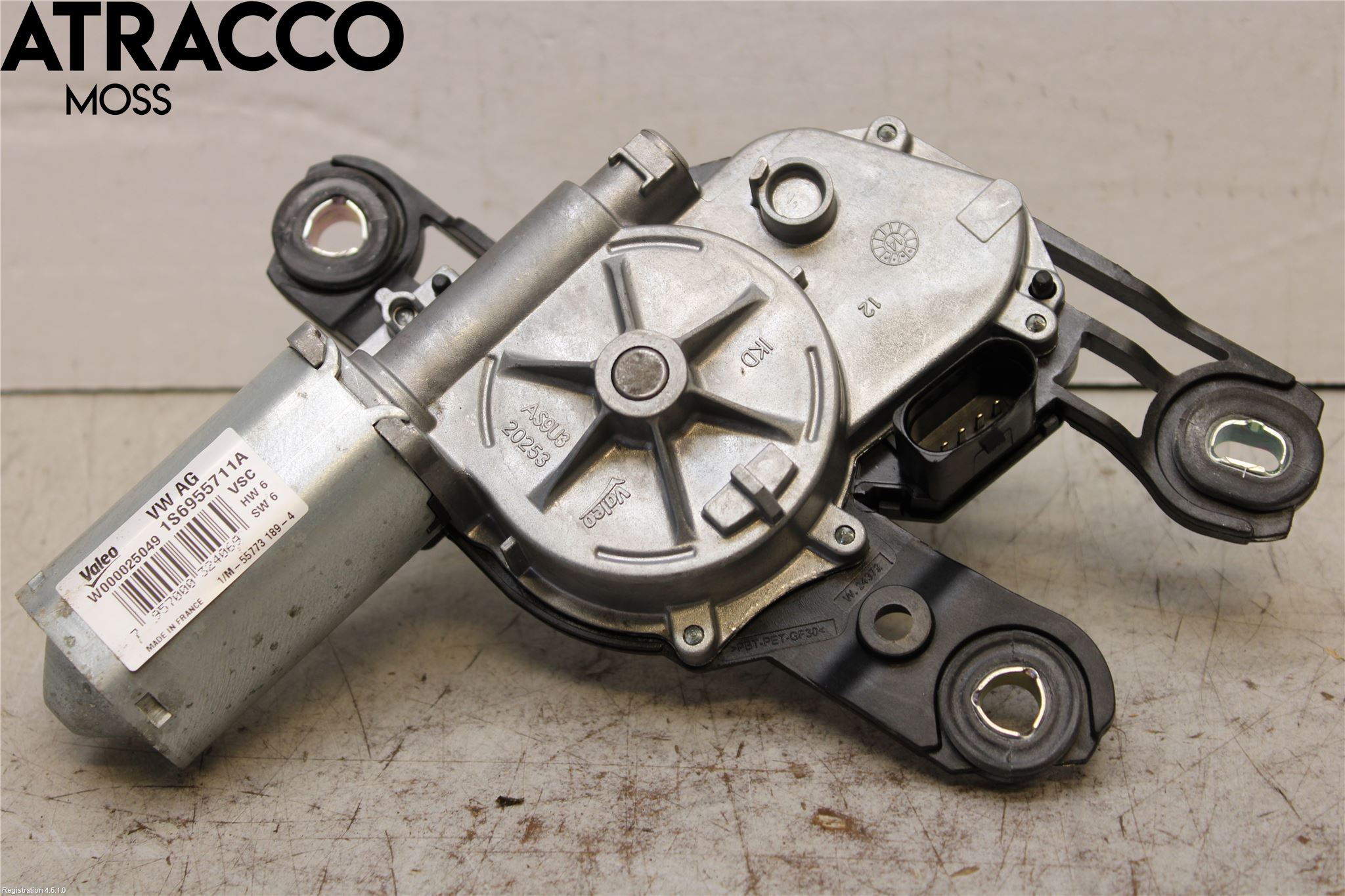 Volkswagen VW UP! / E-UP! Viskermotor Bakluke