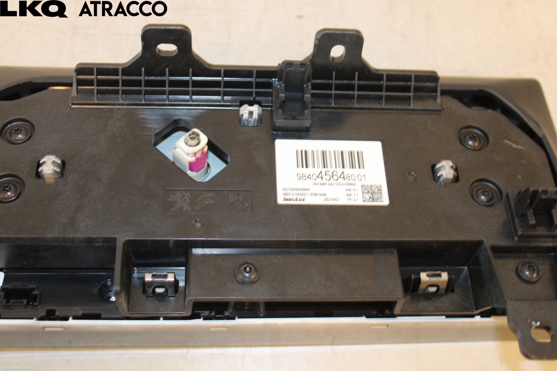 Citroen C4/E-C4 C4X/E-C4X III 21- Multifunktionsdisplay