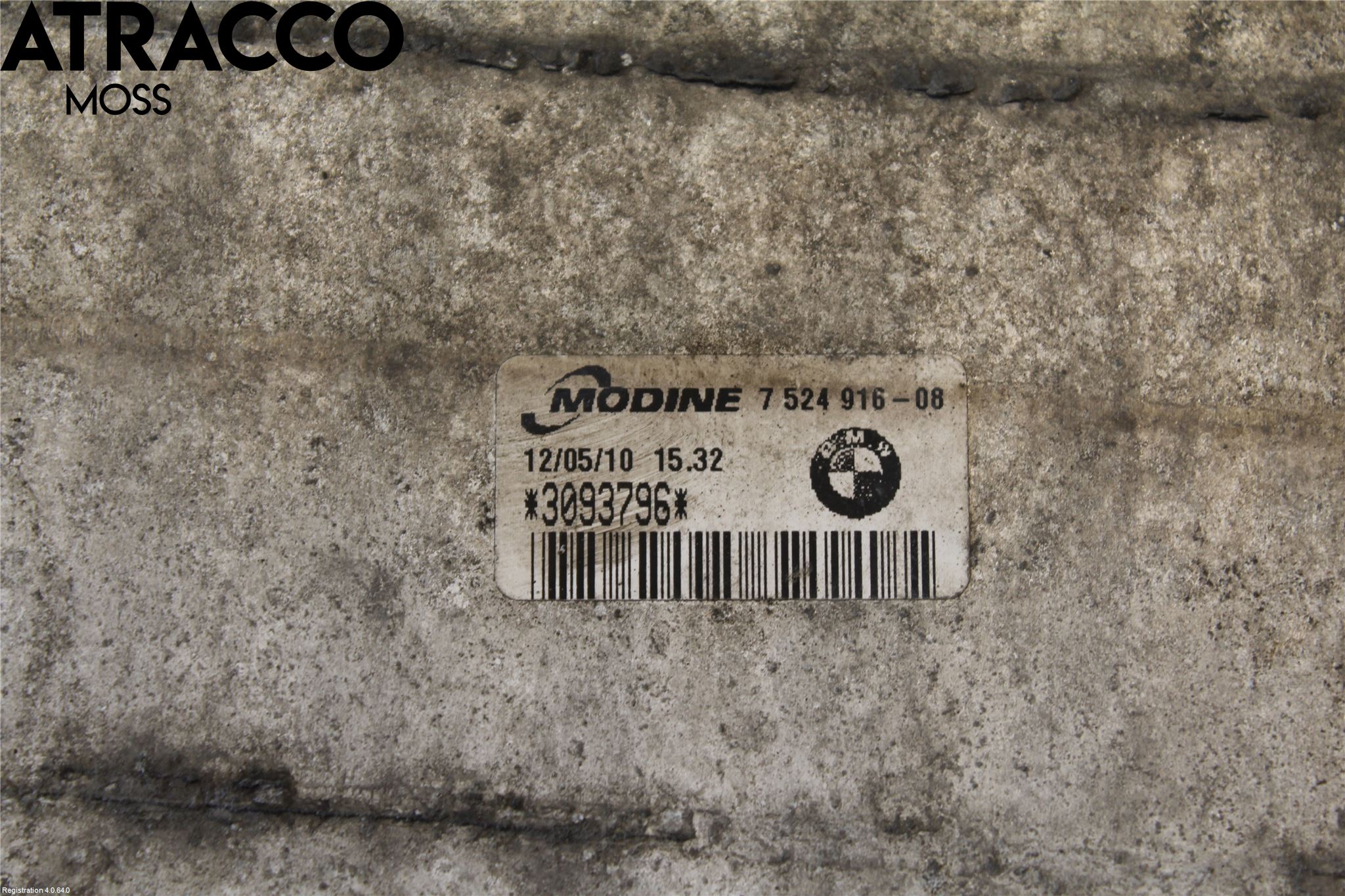 BMW X1 E84 10-15 Intercooler Radiator