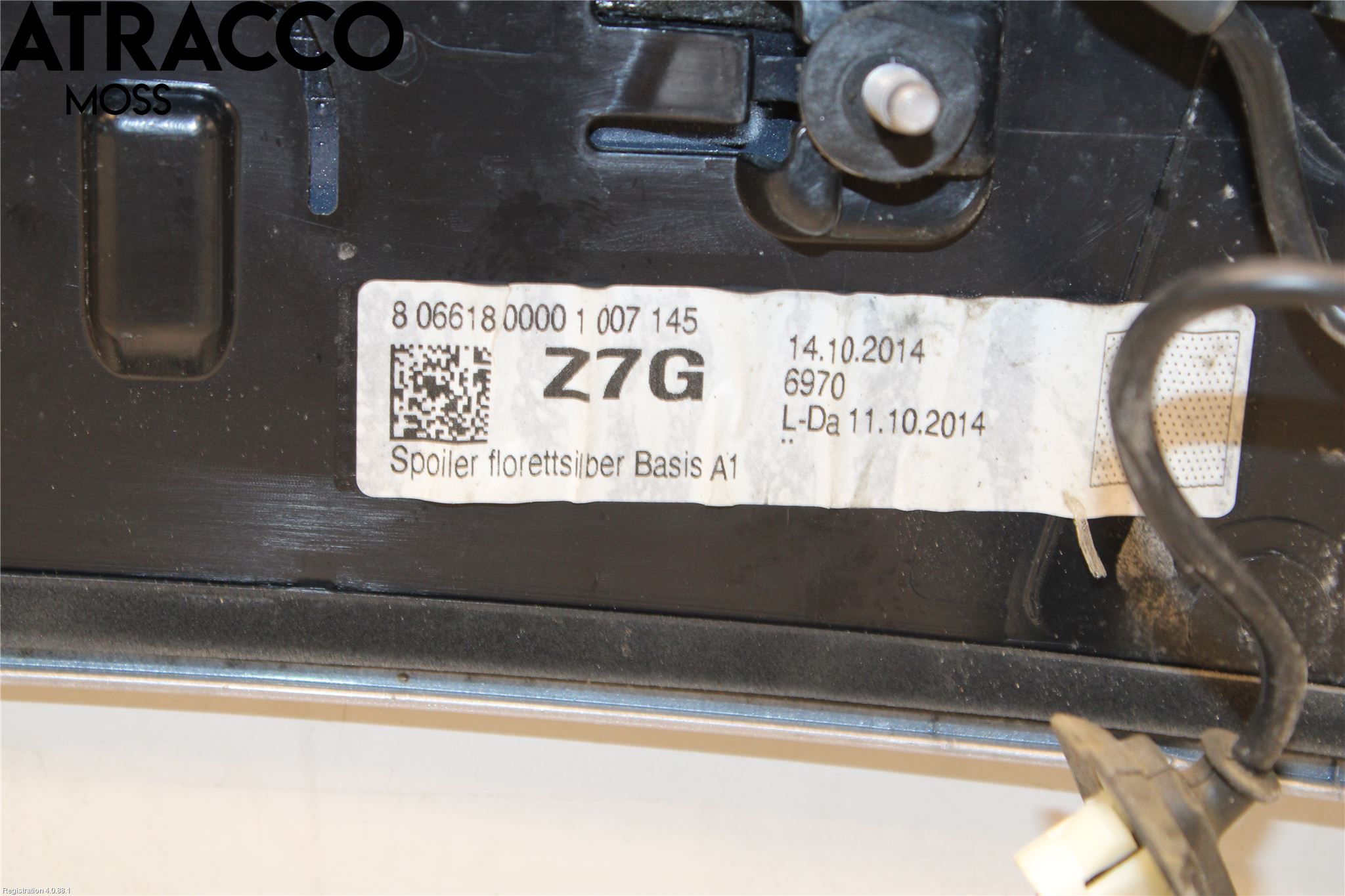 Citroen C1 06-13 Spoiler Bak