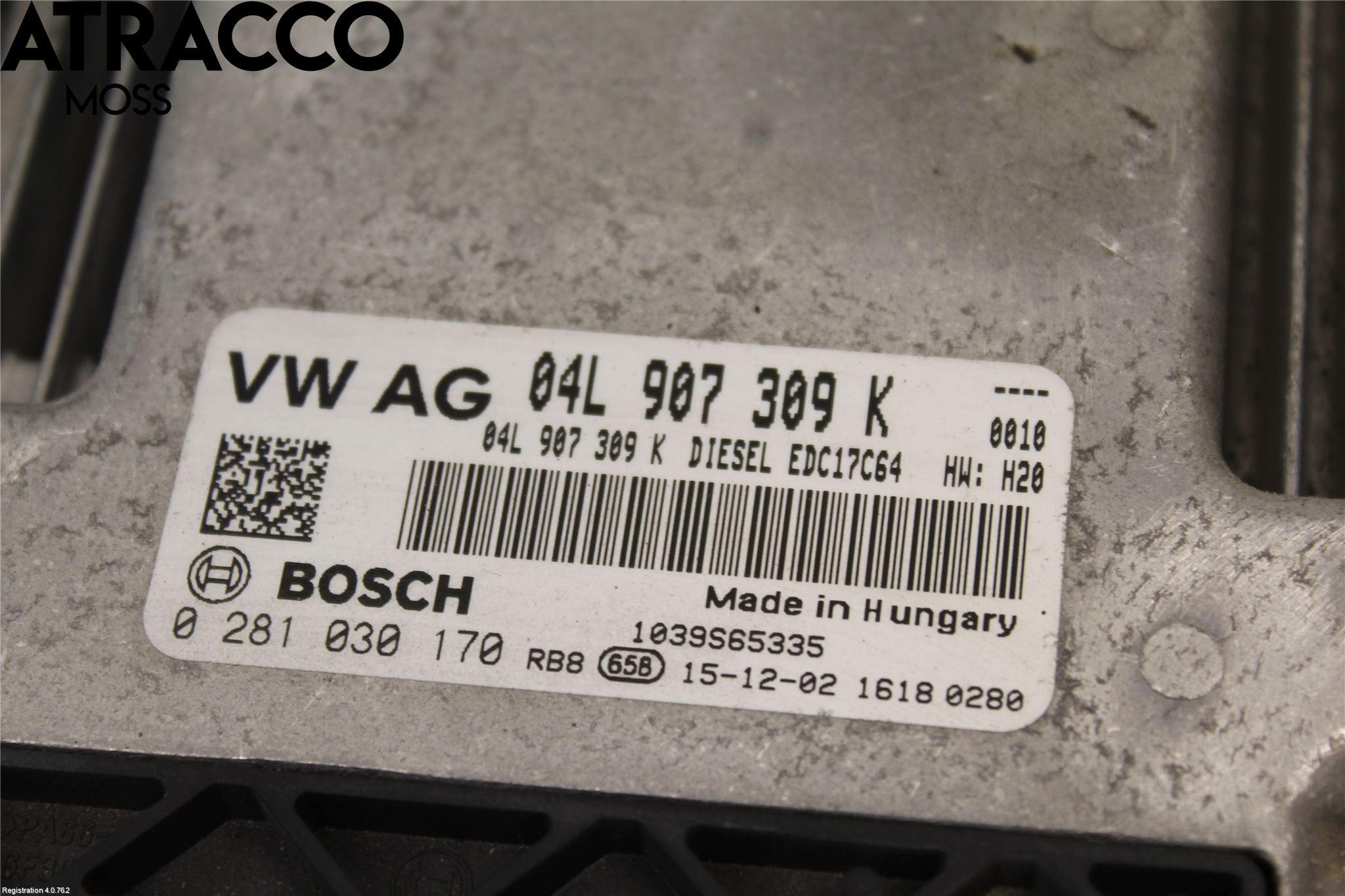 Volkswagen VW CADDY 16-20 Styreenhet Innsprøytning