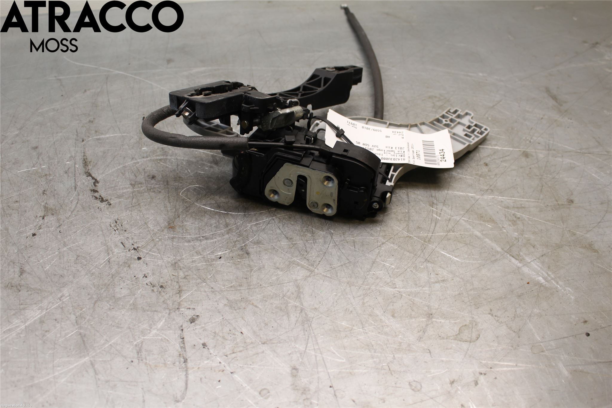 Kia SPORTAGE (SL) 11-15 Dørlås - Låsekasse