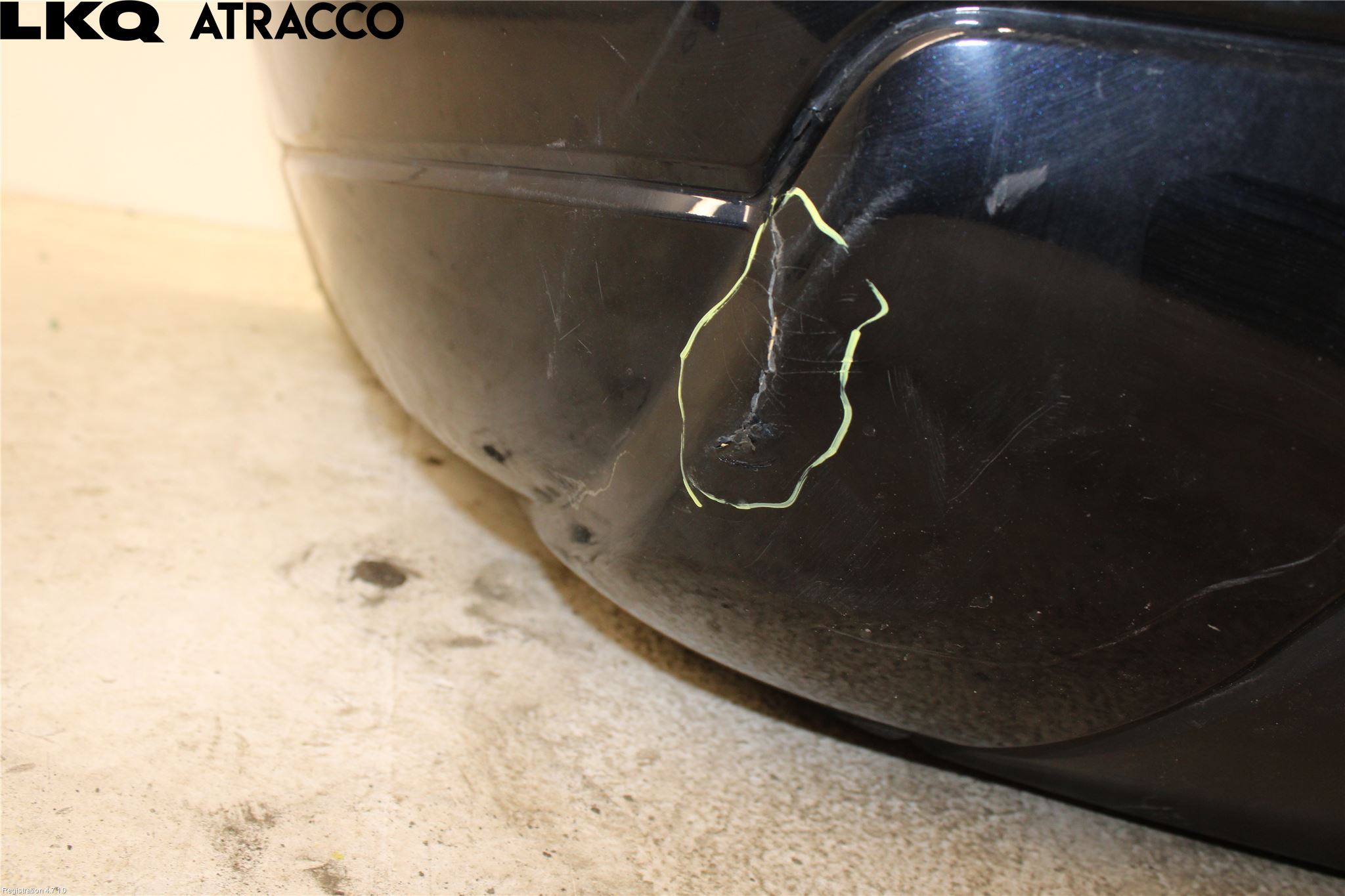 Mitsubishi OUTLANDER 13-21 Støtfanger Bak