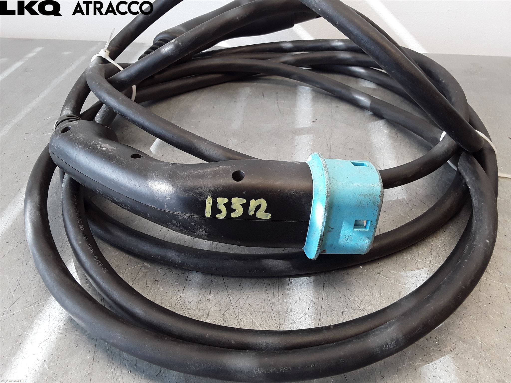 Renault ZOE/E-TECH 13- Laddkabel Elbil