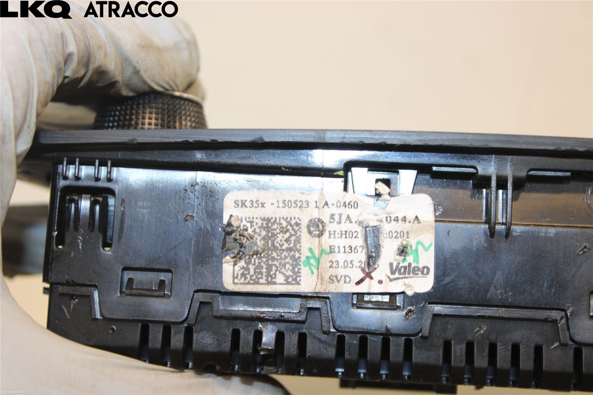 Skoda RAPID Varme Ac Betjening-Display