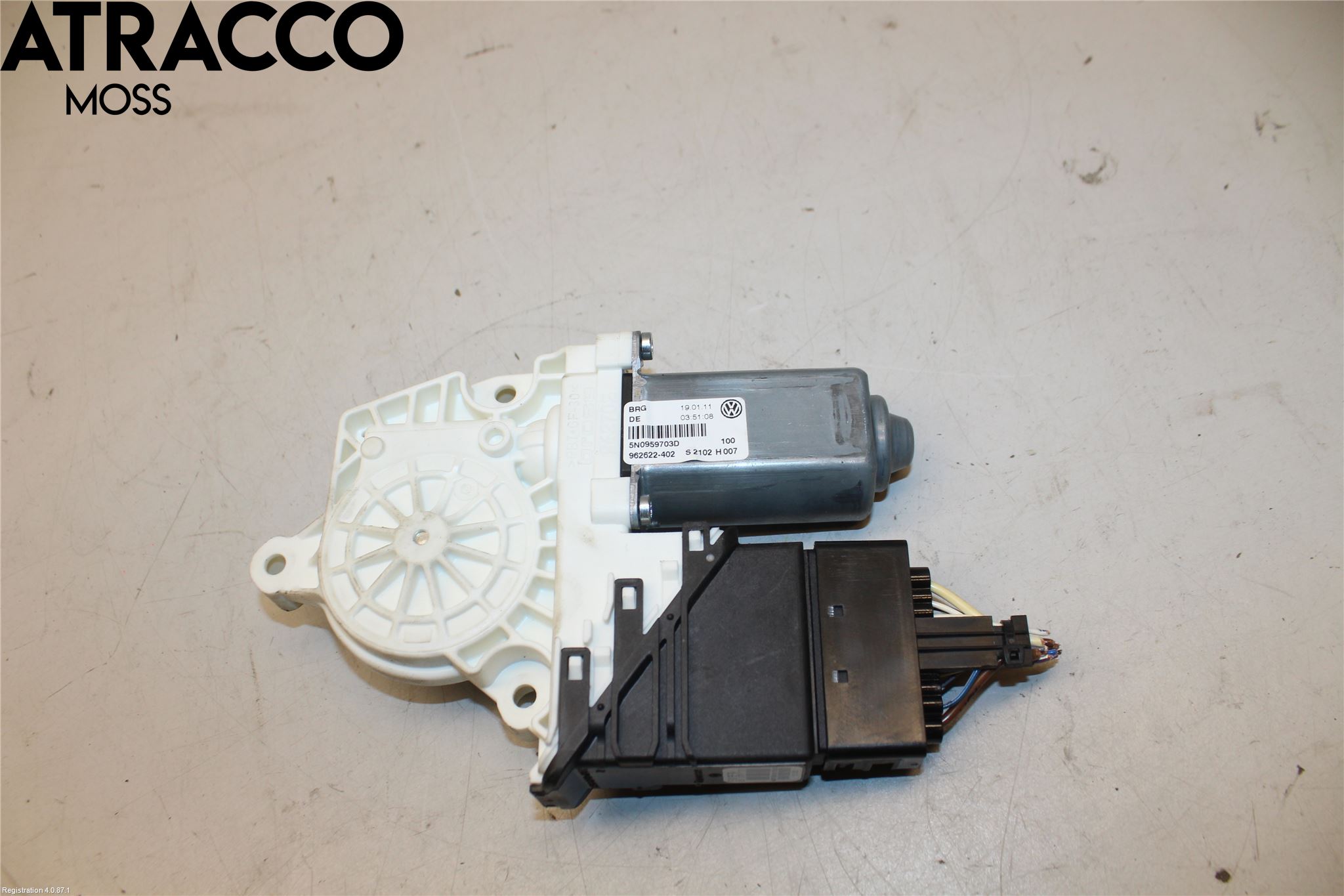 Volkswagen VW TIGUAN 07-16 Vindusheismotor