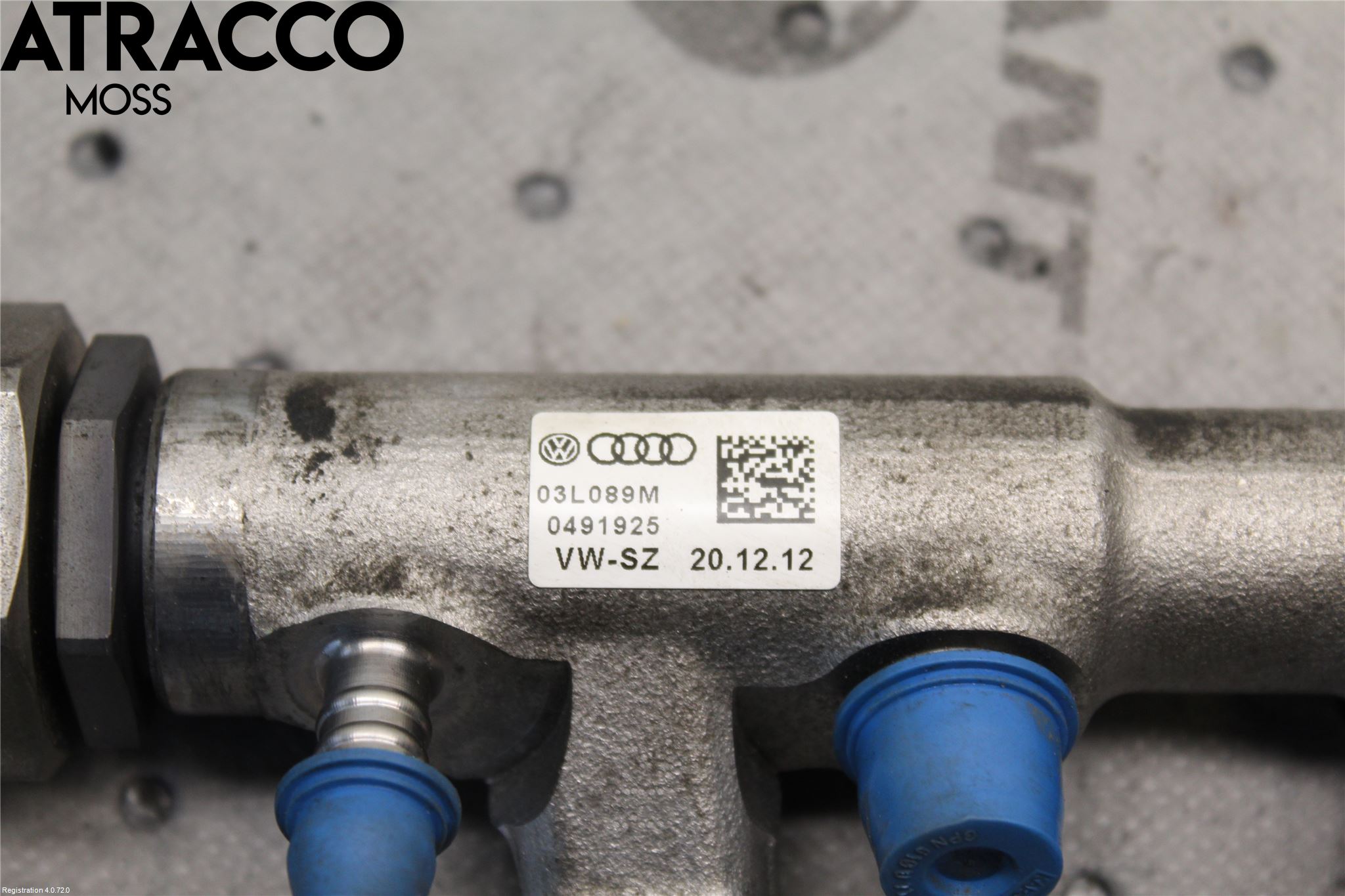 Volkswagen VW TOURAN 10-15 Inj. Fuelrail