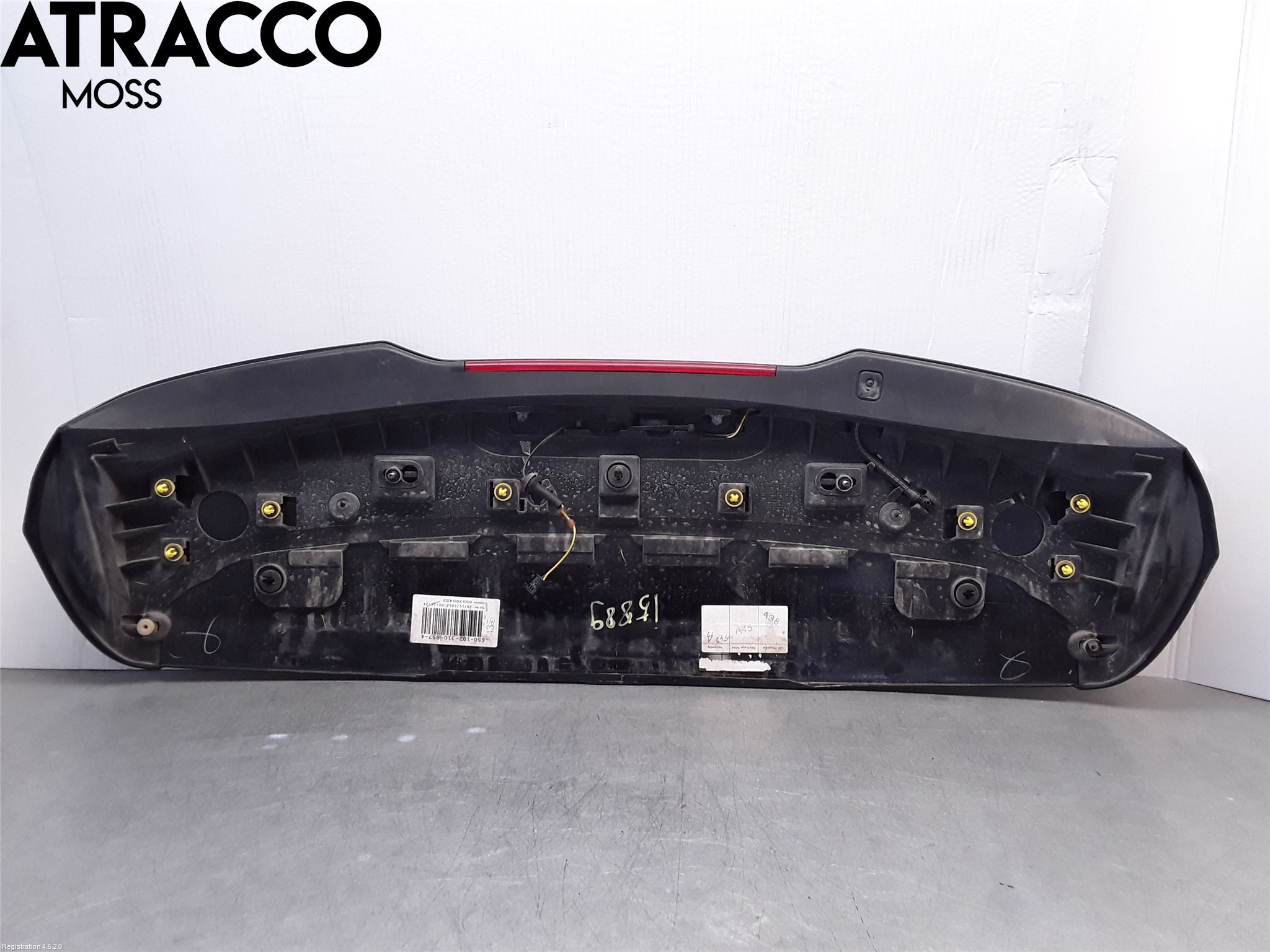 Volvo V40 12-19 Spoiler Bakluke