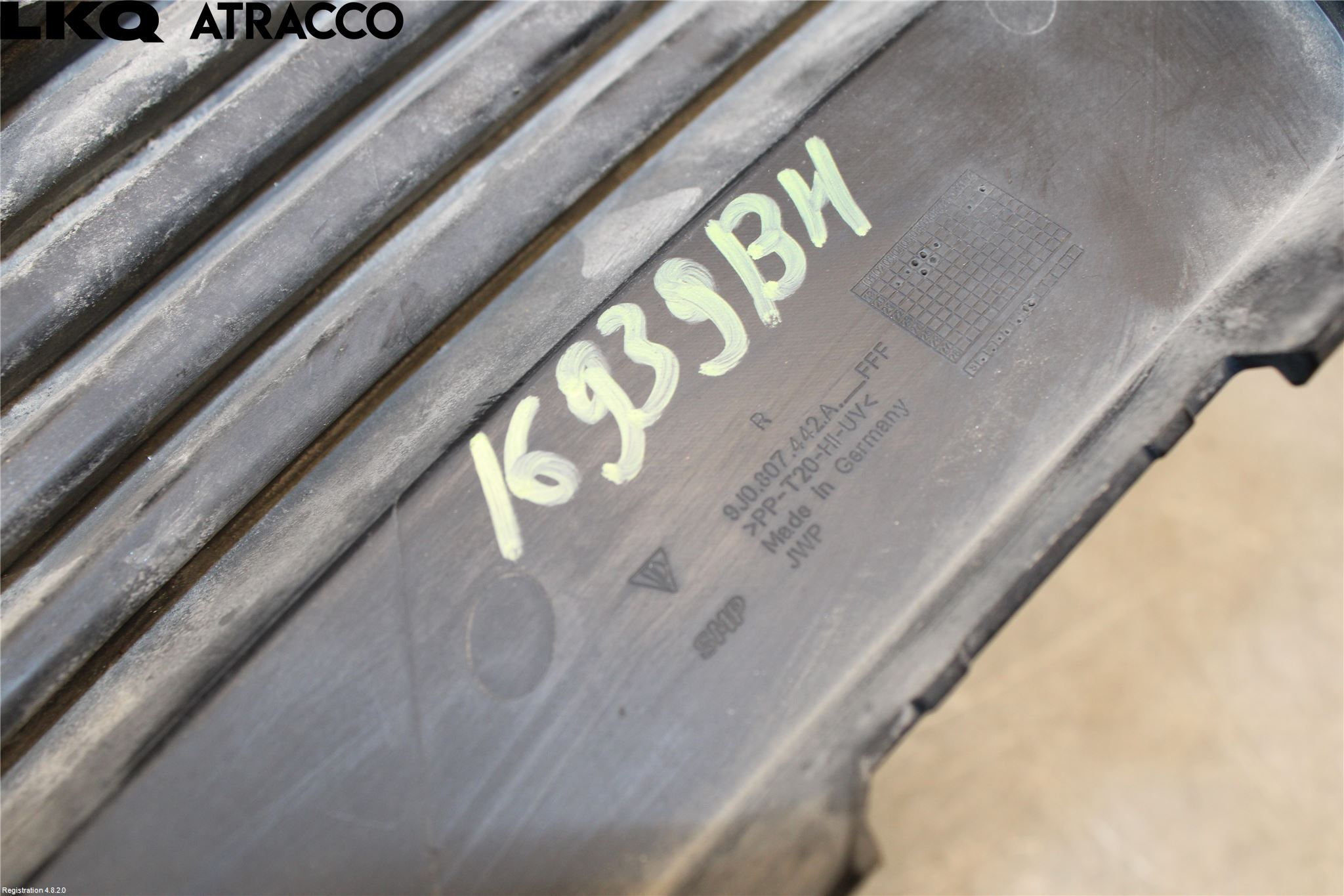 Porsche TAYCAN 20- Støtfanger Bak Hjørne Høyre