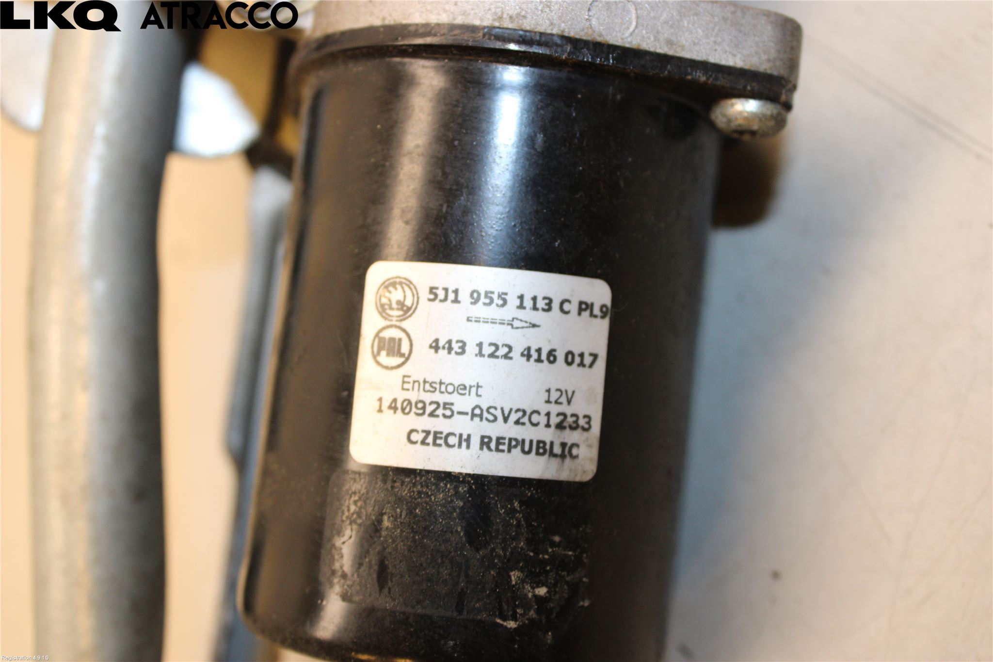 Skoda FABIA 07-14 Viskermotor Frontrute