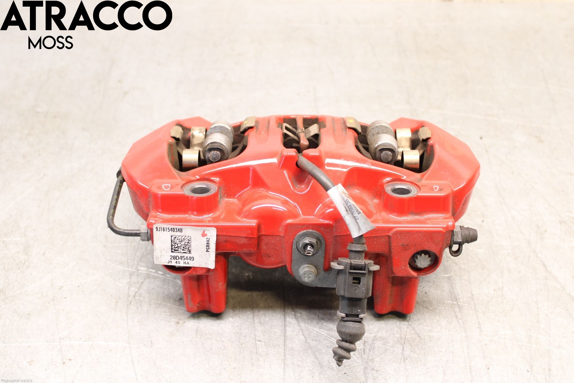 Porsche TAYCAN 20- Bremsecaliper Bak Venstre