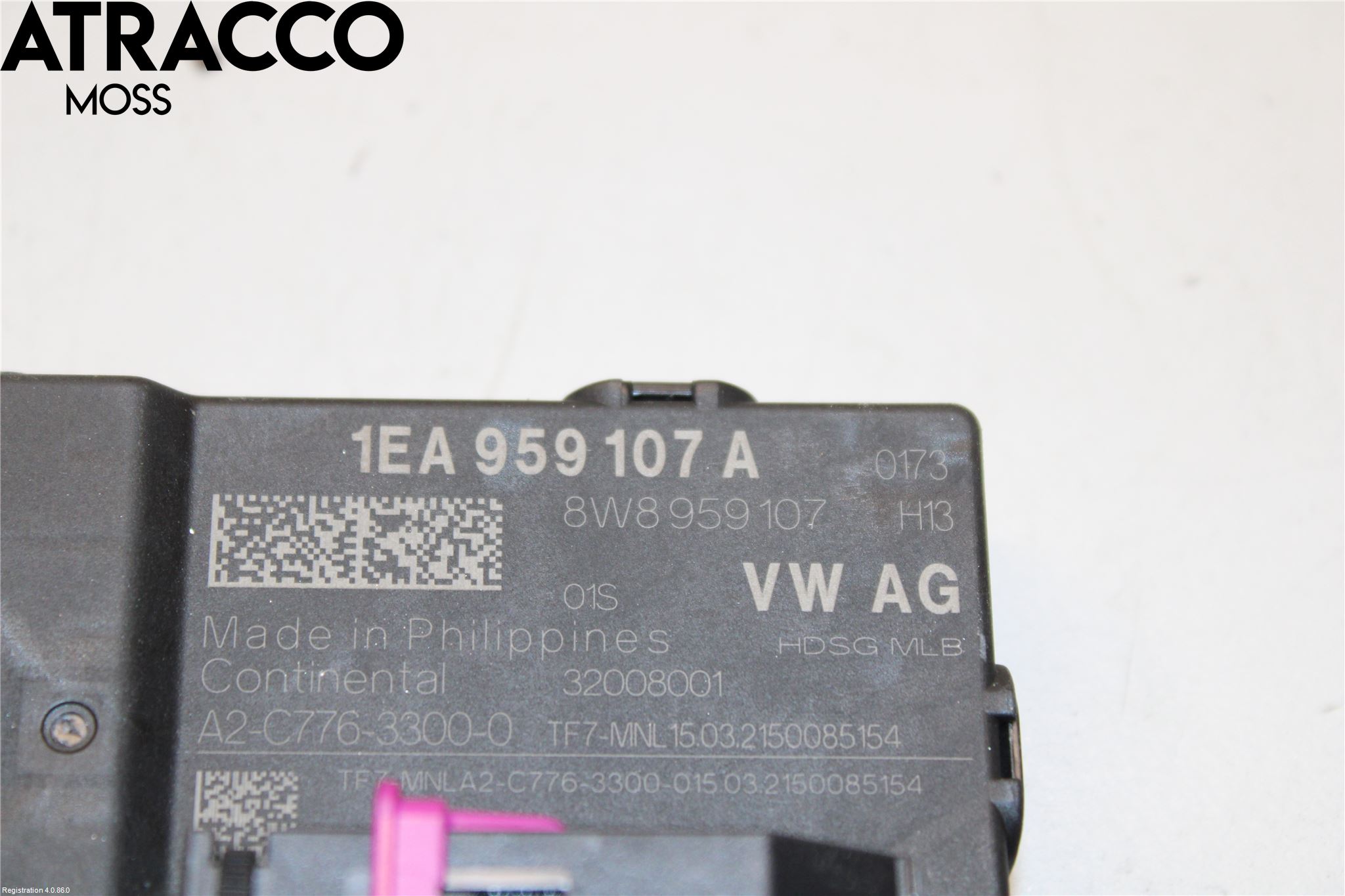 Skoda ENYAQ iV 21- Styreenhet Bakluke