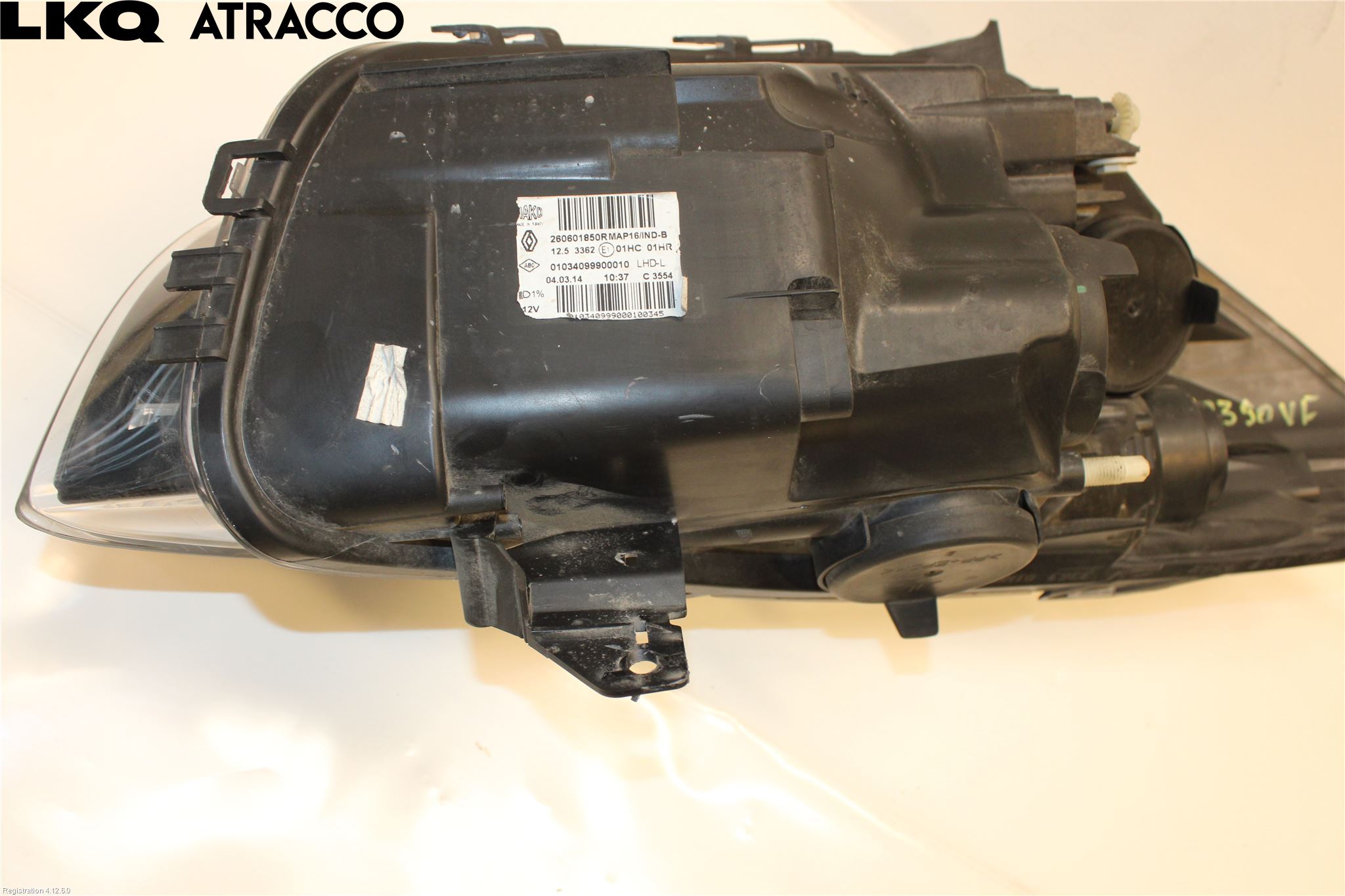 Renault CLIO IV 12-16 Frontlykt Venstre
