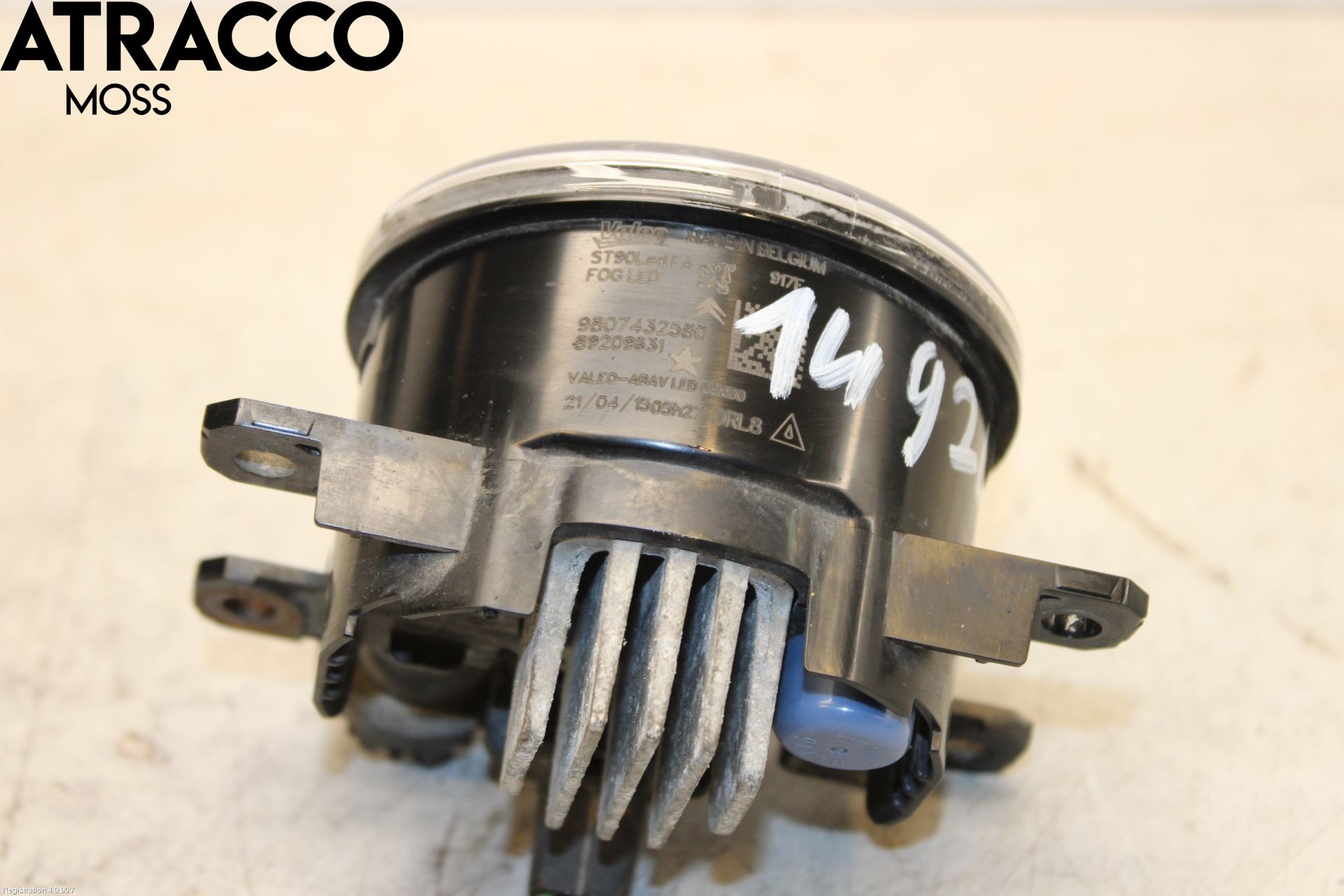 Peugeot 508 11-18 Frontlykt-Kurve-Tåkelys