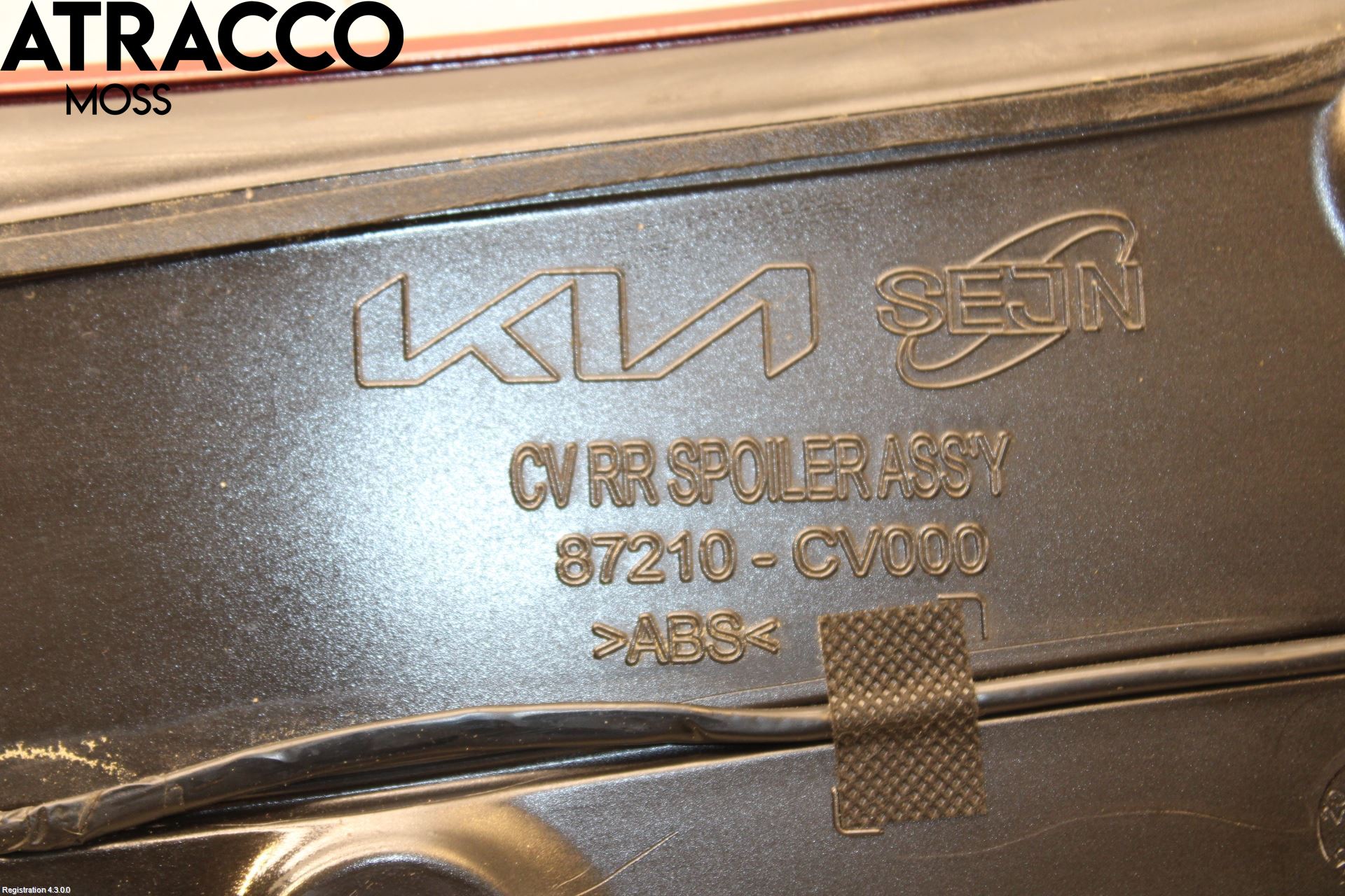 Kia EV6 (CV) 22- Spoiler Bakluke