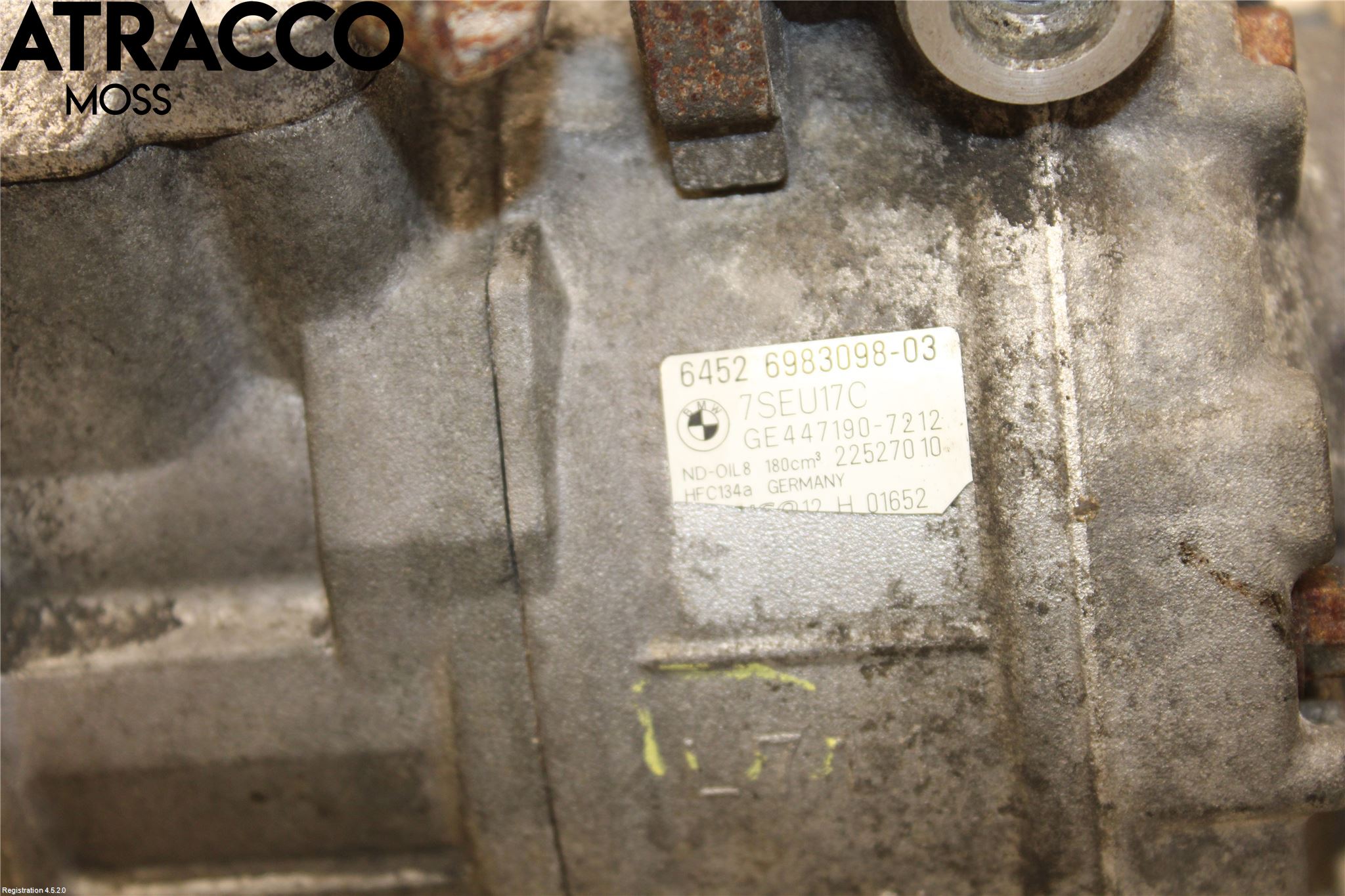 BMW 7 E65/66    00-08 Varme Ac Kompressor