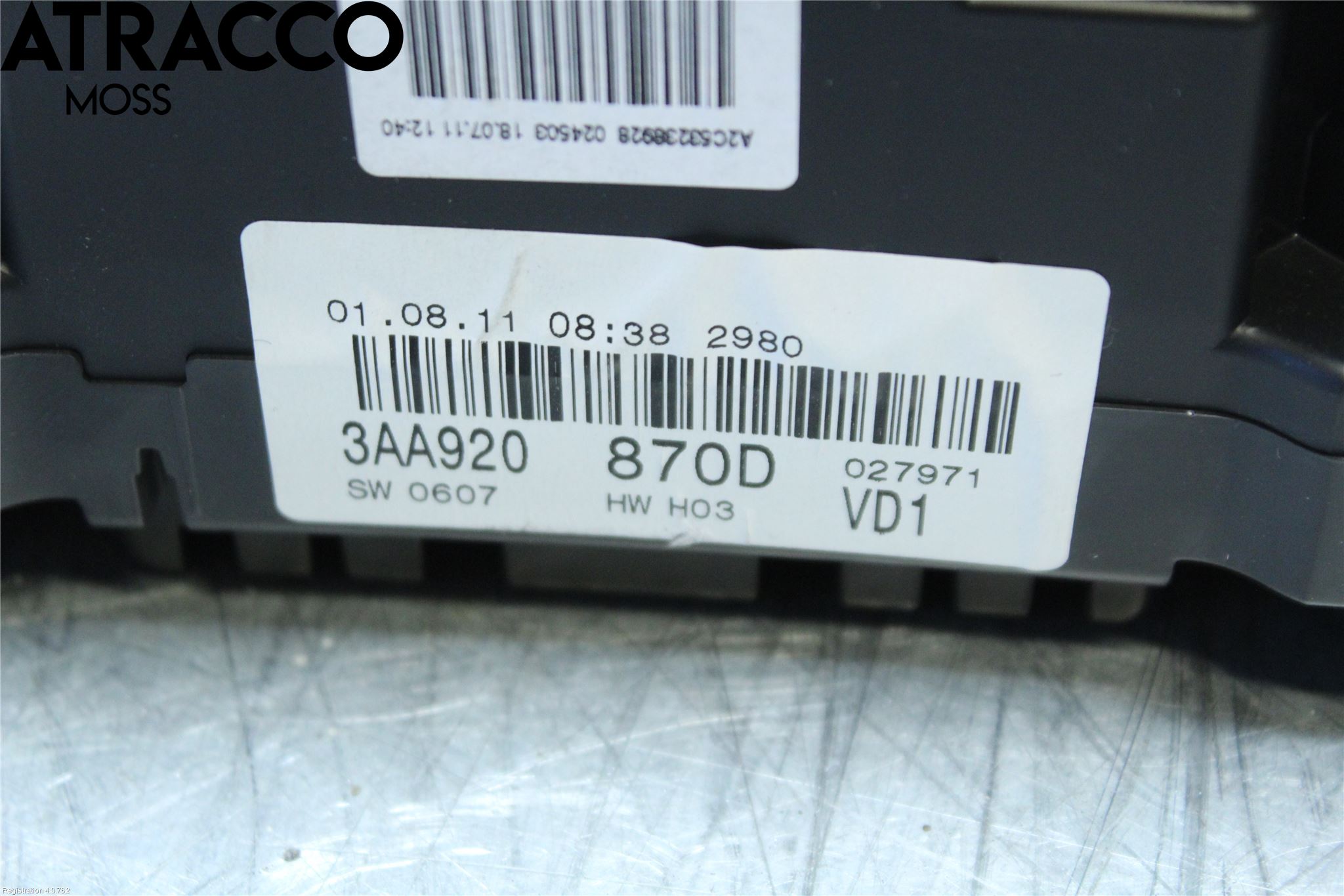 Volkswagen VW PASSAT 11-14 Instr Kombinert