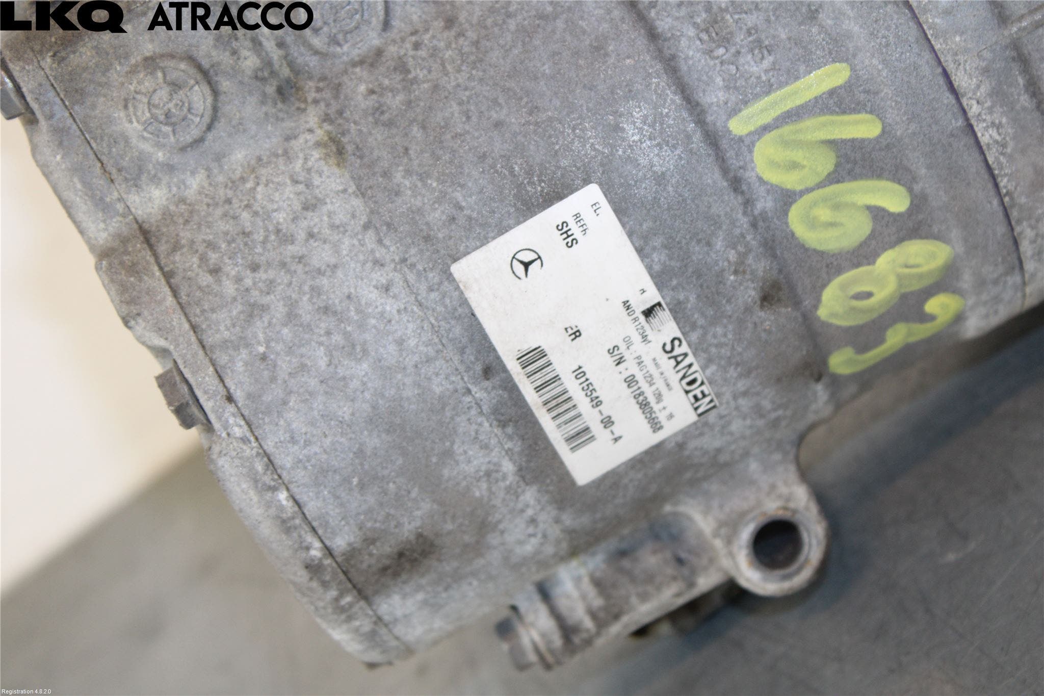 Mercedes-Benz MB B-KLASS (W246/W242) 12-19 Varme Ac Kompressor