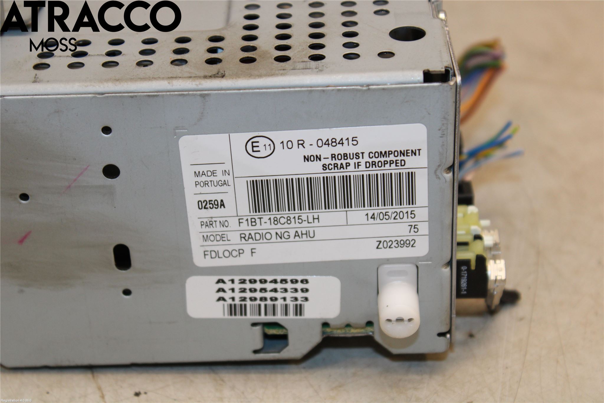 Ford FOCUS 15-18 Stereo Radio Med Cd