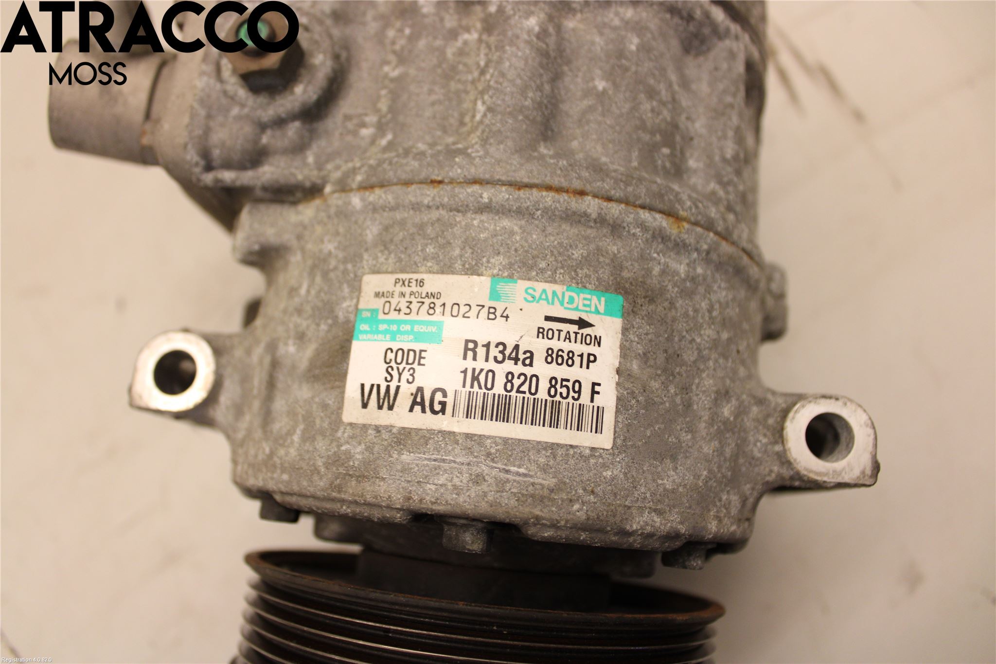 Volkswagen VW PASSAT 05-11 Varme Ac Kompressor