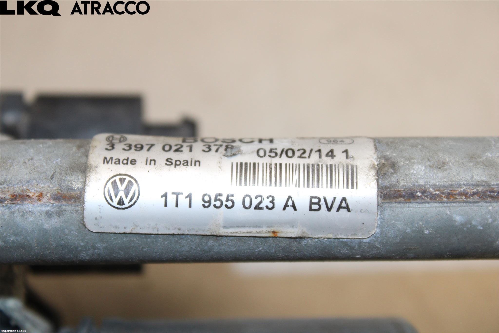 Volkswagen VW CADDY 11-15 Viskermotor Frontrute