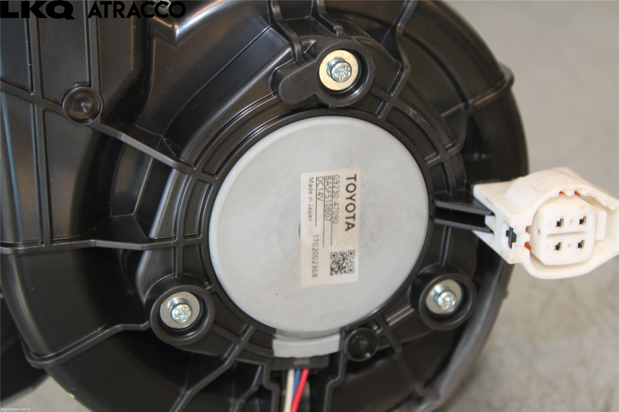 Toyota PRIUS (ZVW50) 16-21 Varmeapparat Viftemotor