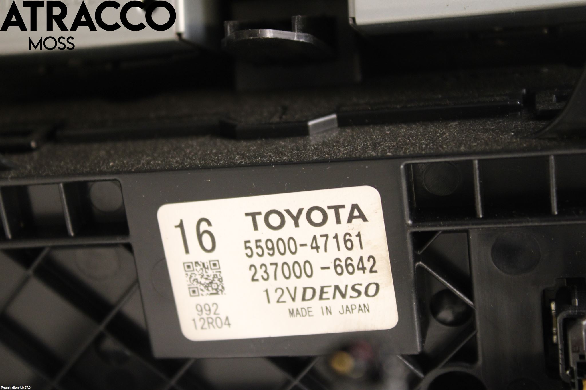 Toyota PRIUS+ ZVW40 12-20 Stereo Radio Med Cd