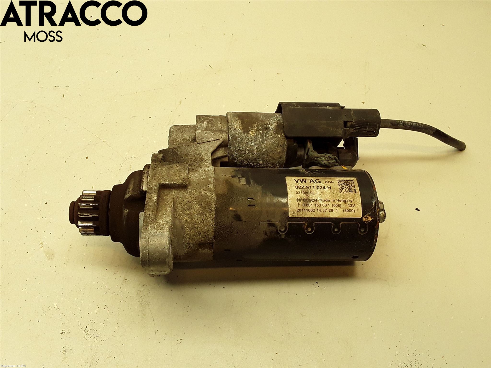 Volkswagen VW GOLF VI 09-13 Startmotor Diesel
