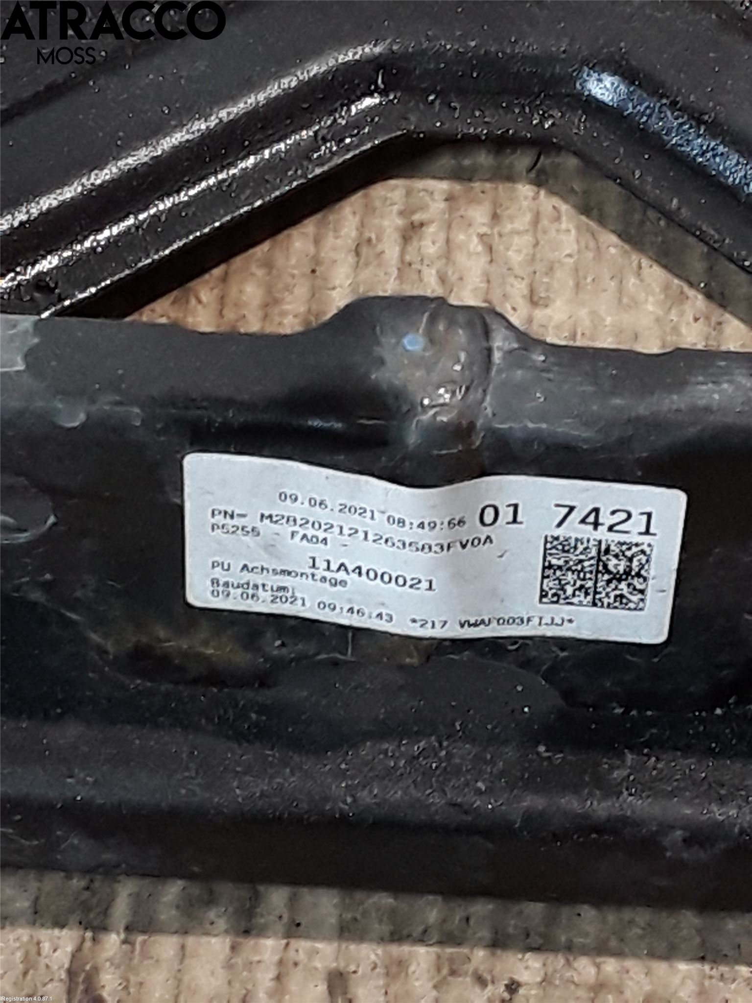 Volkswagen VW ID.4 21- Forstillingsbjelke(Tvergående)