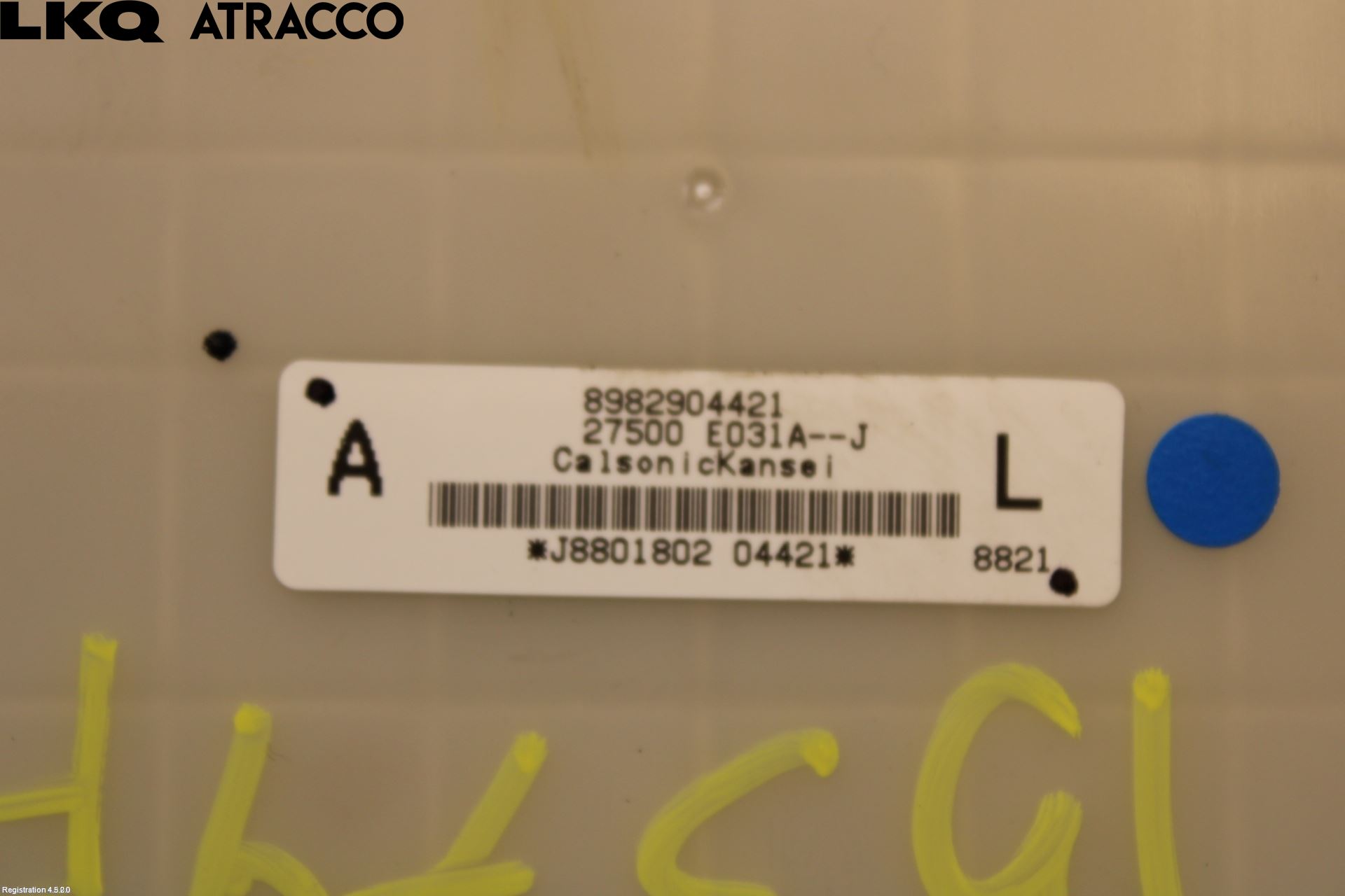 Isuzu D-MAX Varme Ac Betjening-Display