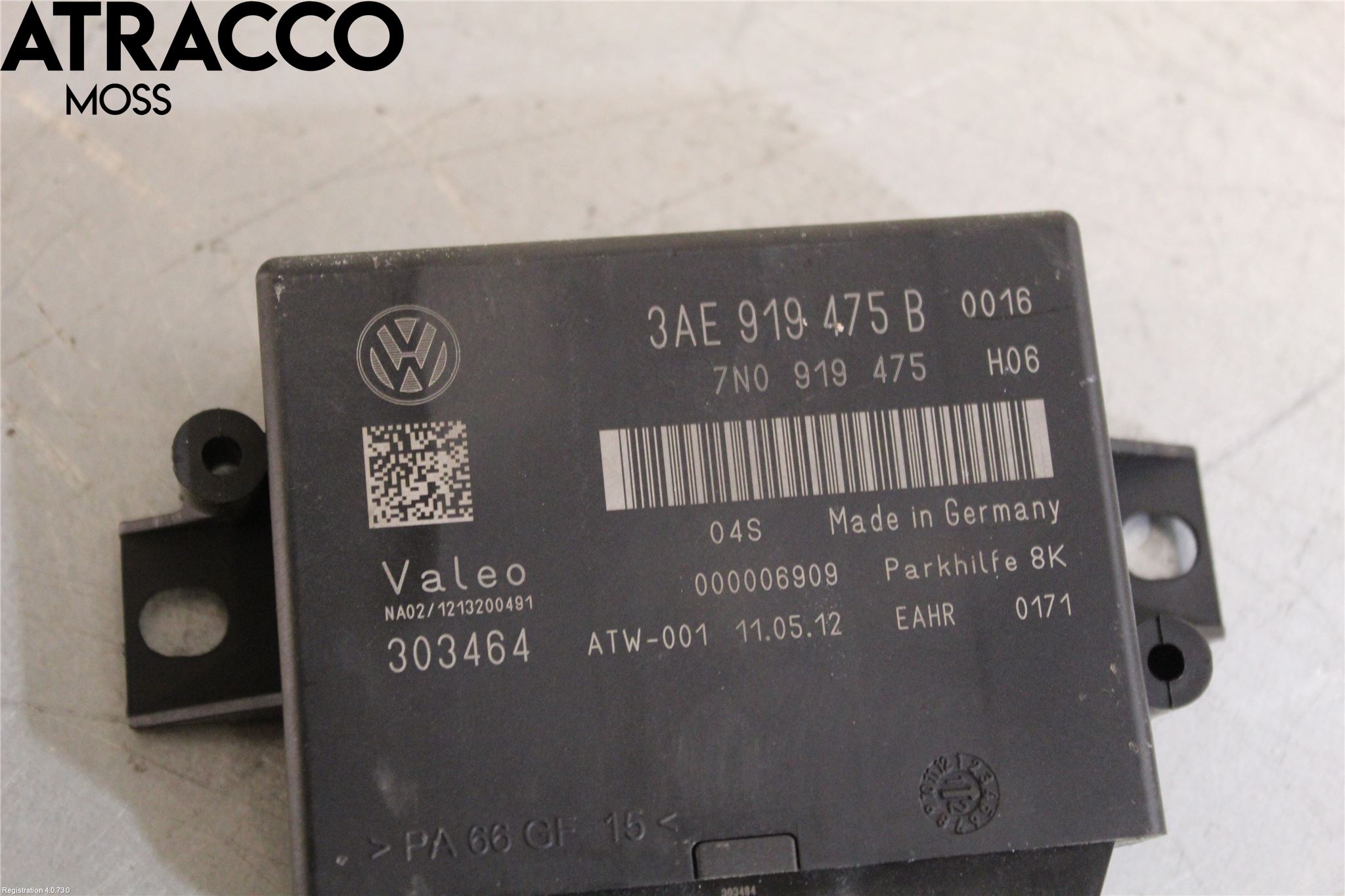 Volkswagen VW PASSAT 11-14 Styreenhet Parkering