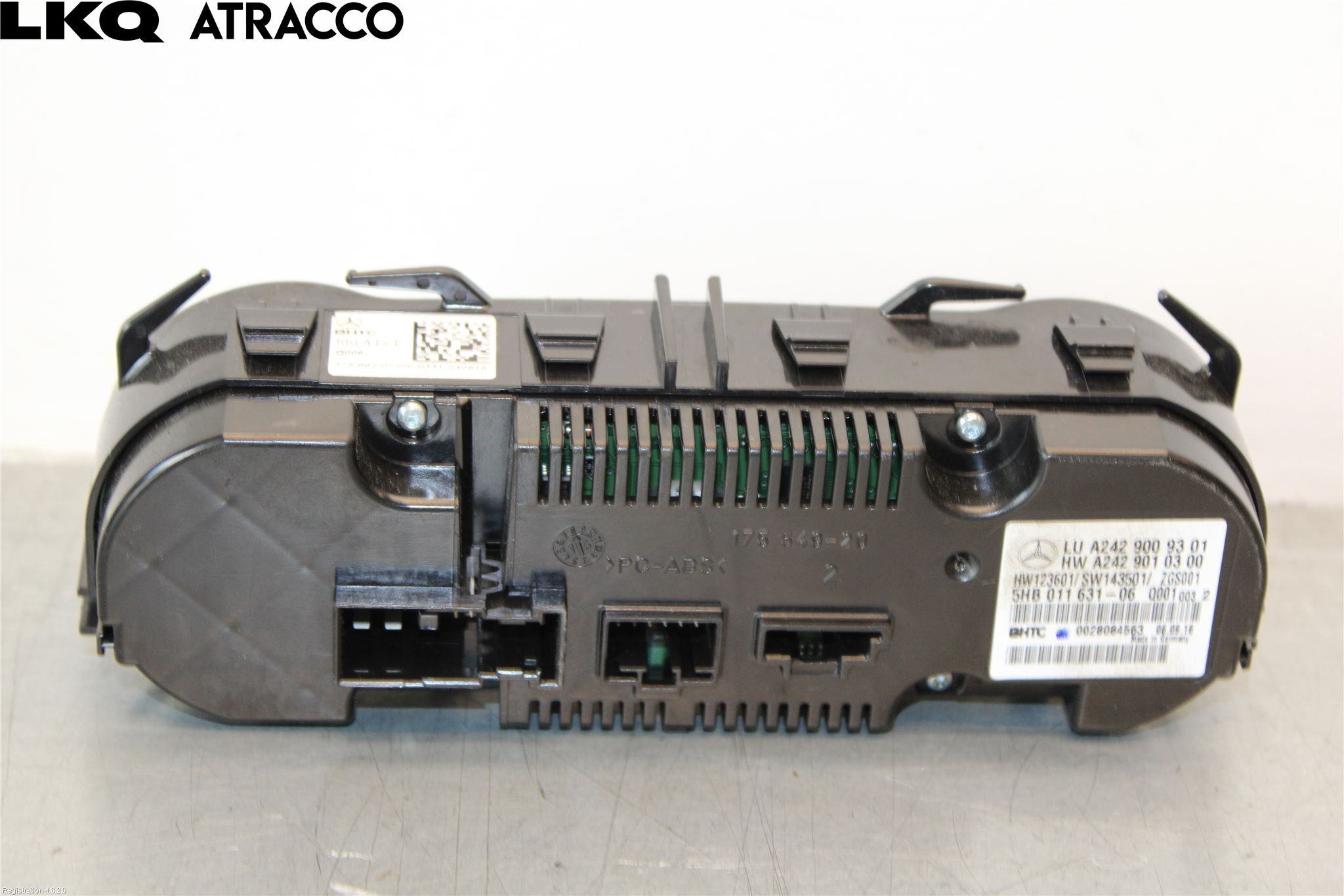 Mercedes-Benz MB B-KLASS (W246/W242) 12-19 Varme Ac Betjening-Display