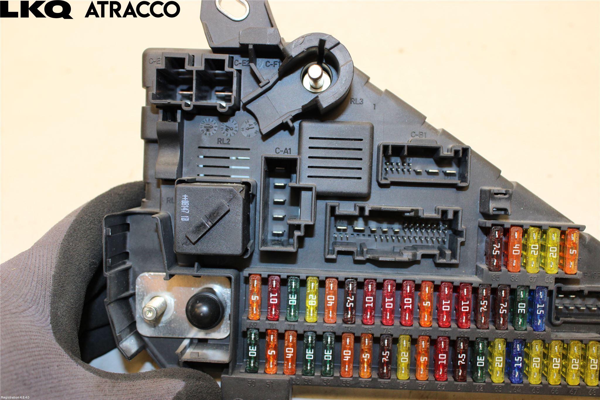 BMW 5 E60/61 Sed/Tou 02-10 Sikringsboks - Elsentral