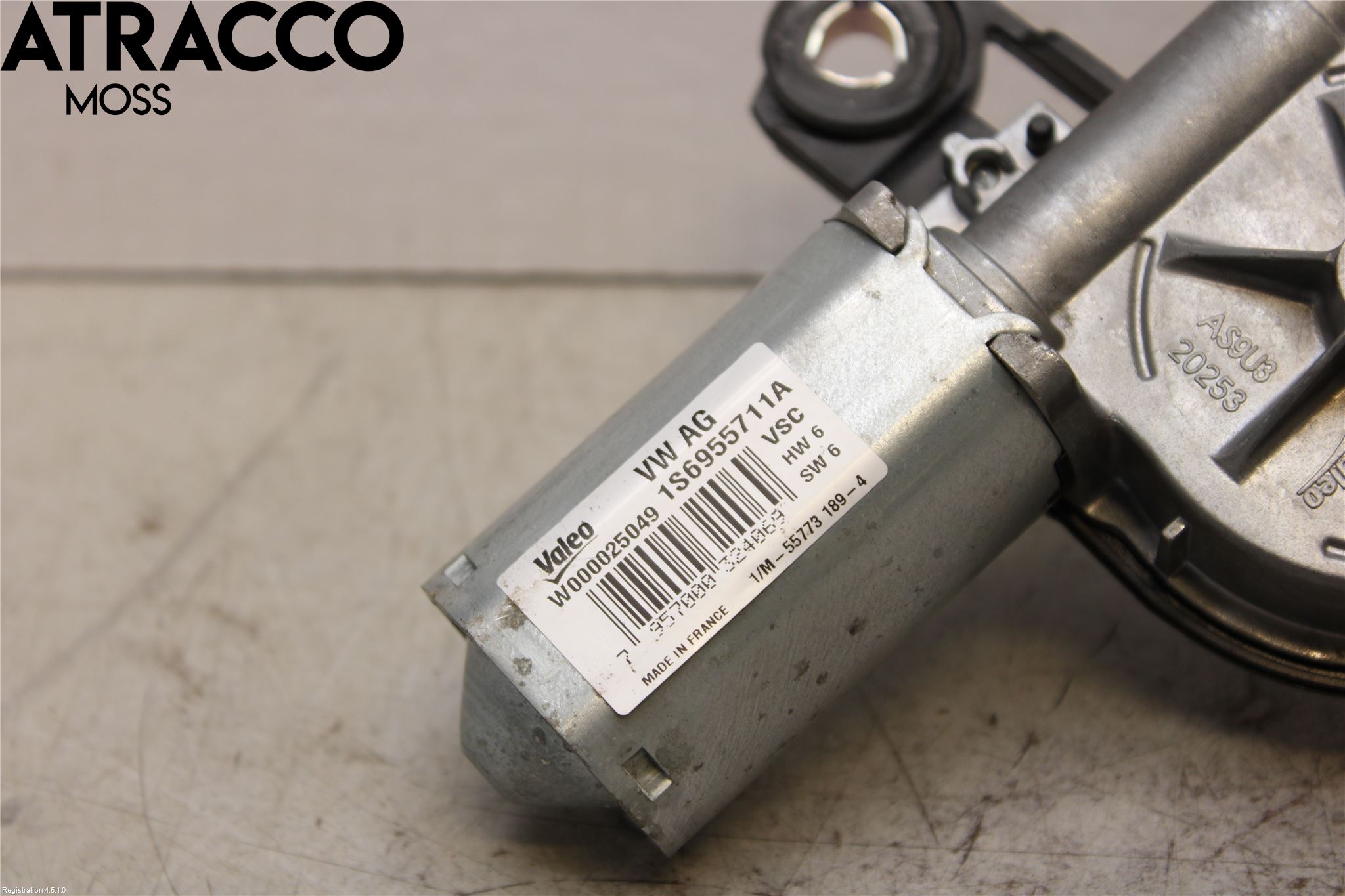 Volkswagen VW UP! / E-UP! Viskermotor Bakluke