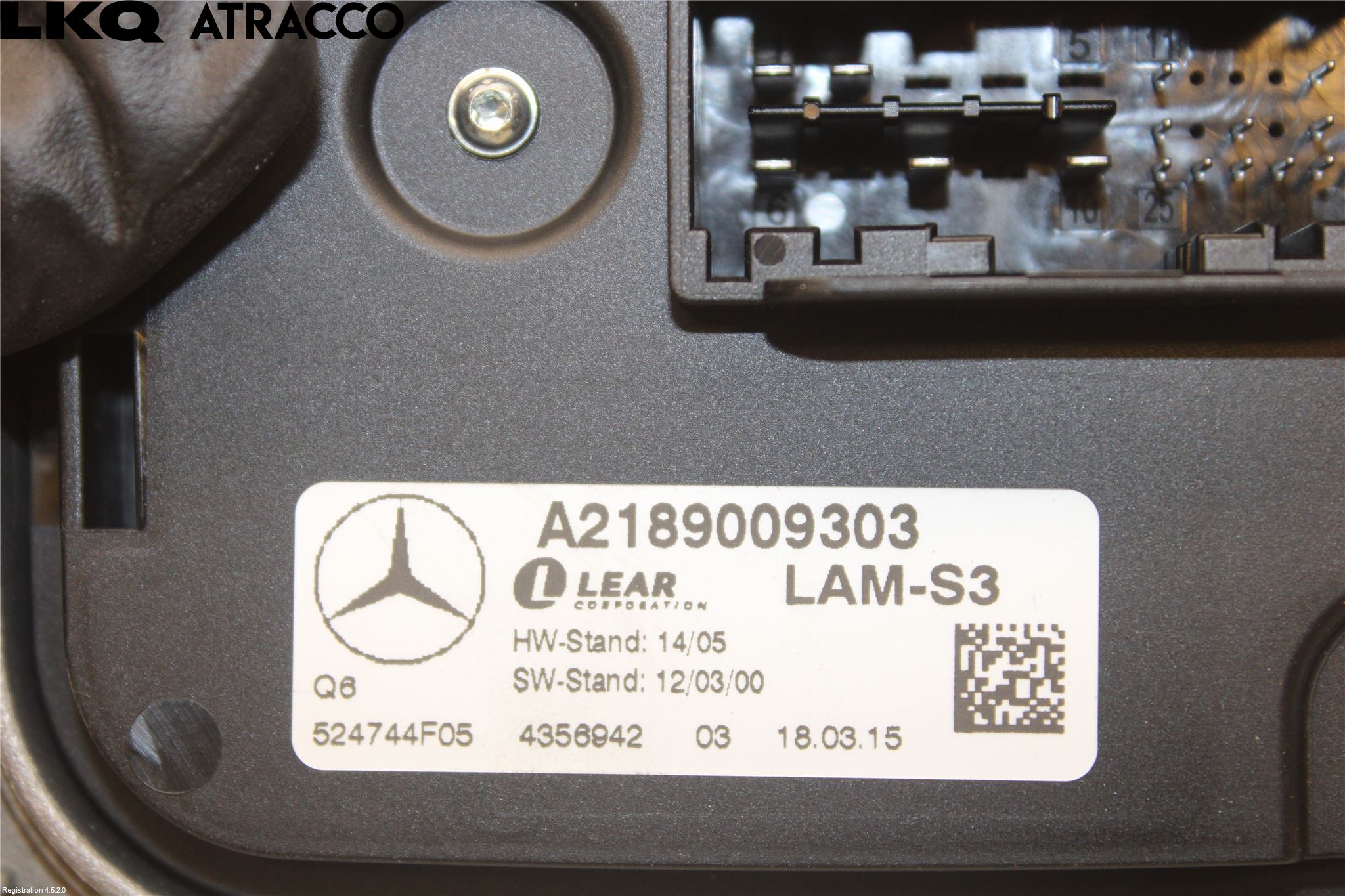 Mercedes-Benz MB A-KLASS (W176) 13-18 Styreenhet Xenon