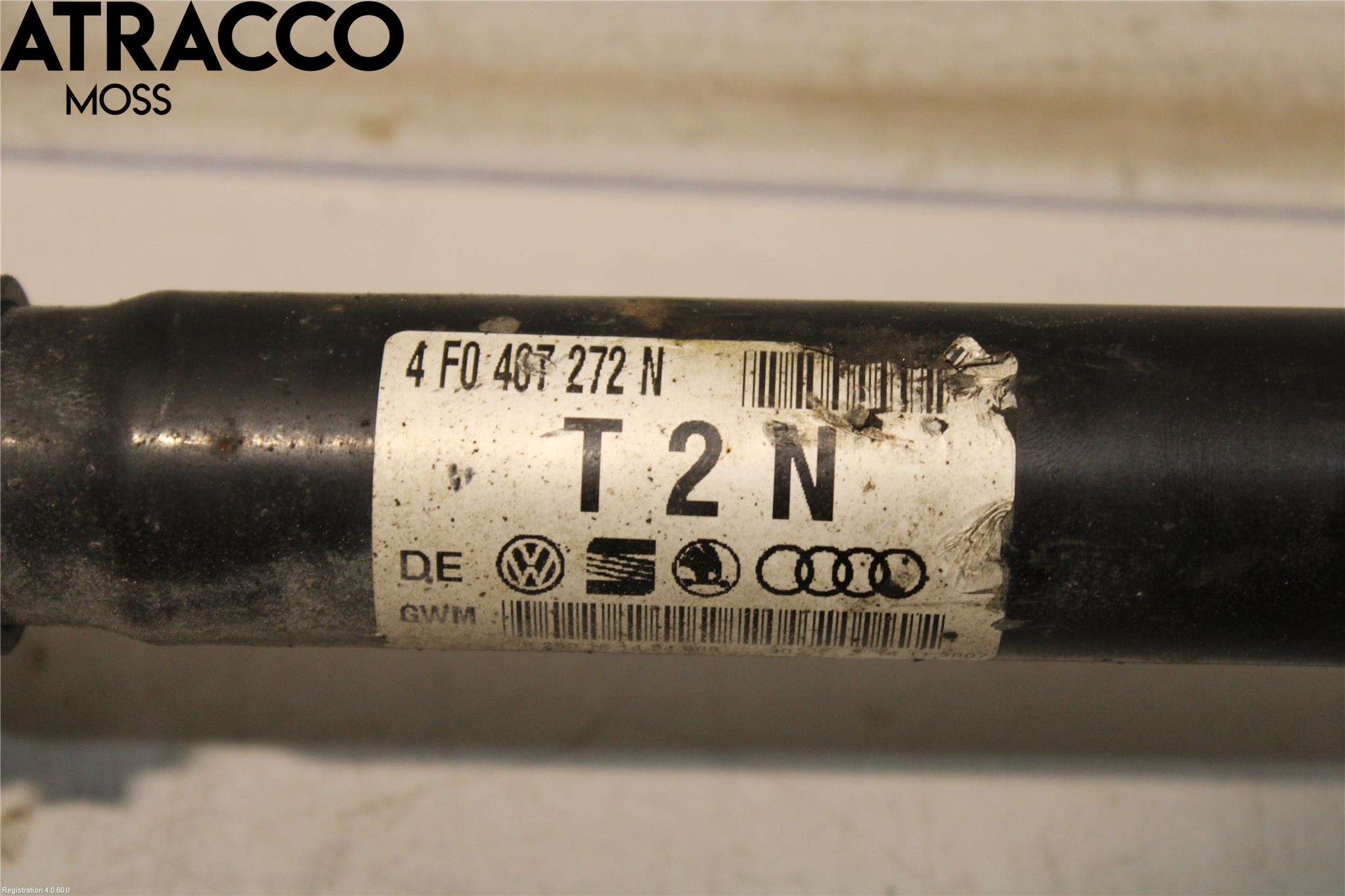 Audi A6/S6     05-11 Drivaksel Foran Kompl Høyre